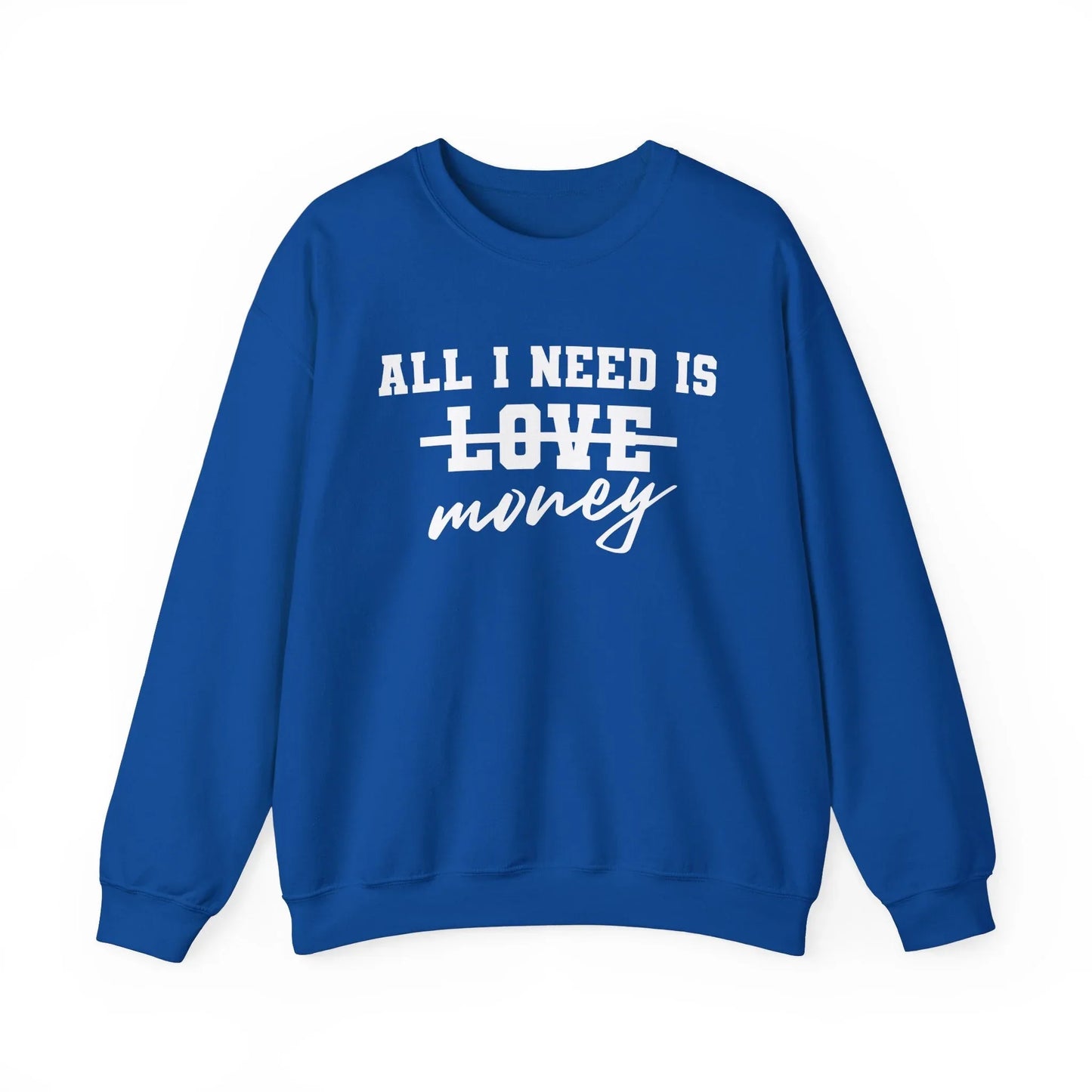 Cash Goals Sweatshirt - Royal / S