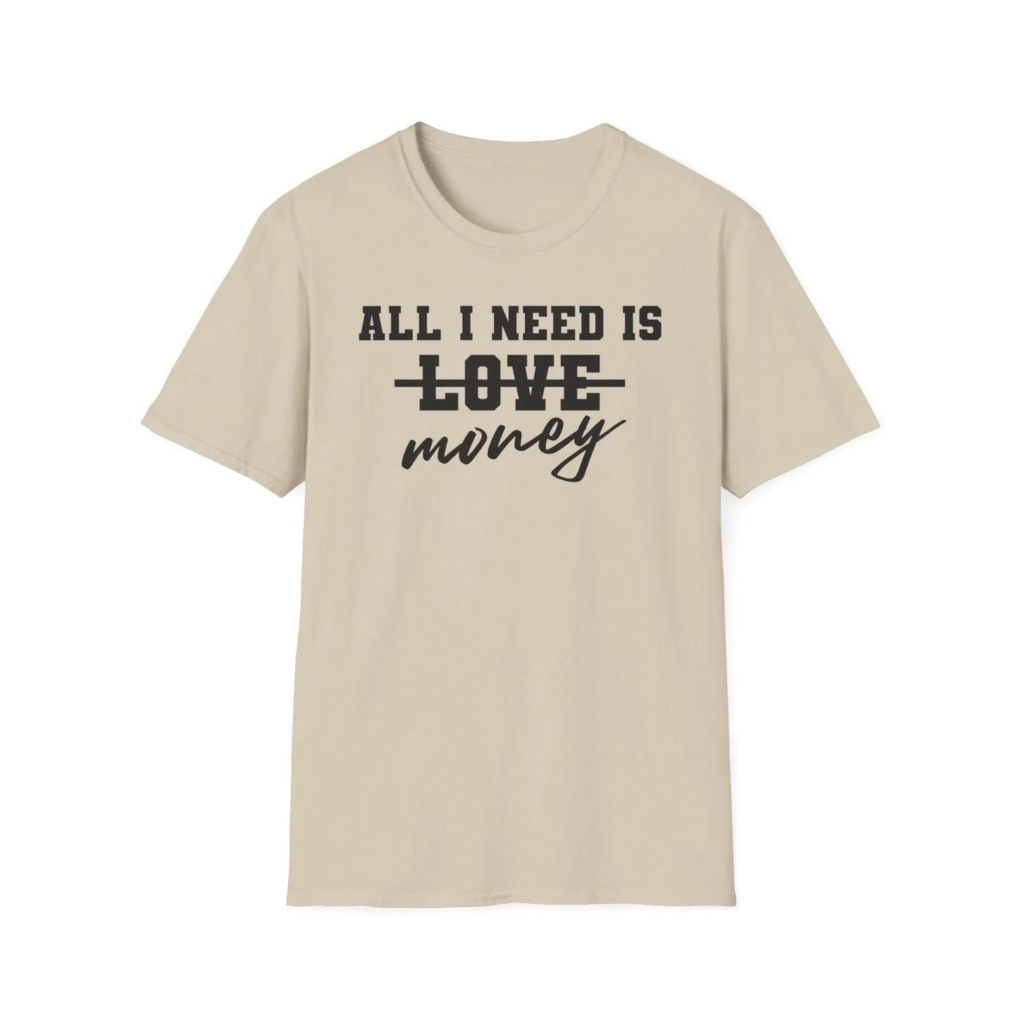 Cash Goals T-Shirt - S / Sand