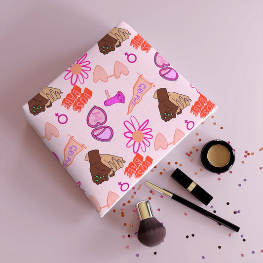 Celebrate Her Power Cosmetic Bag - 10.2’’ × 8.3’’ - Bags