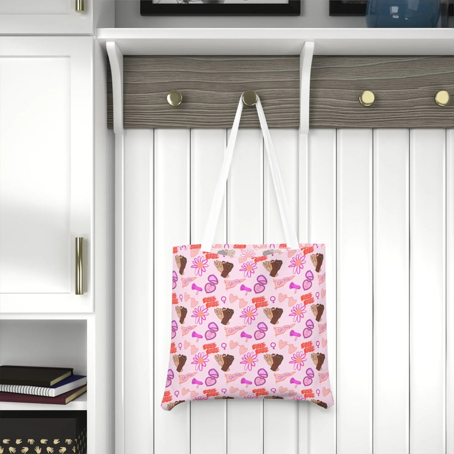 Celebrate Her Power Tote Bag - One size / White - Bags
