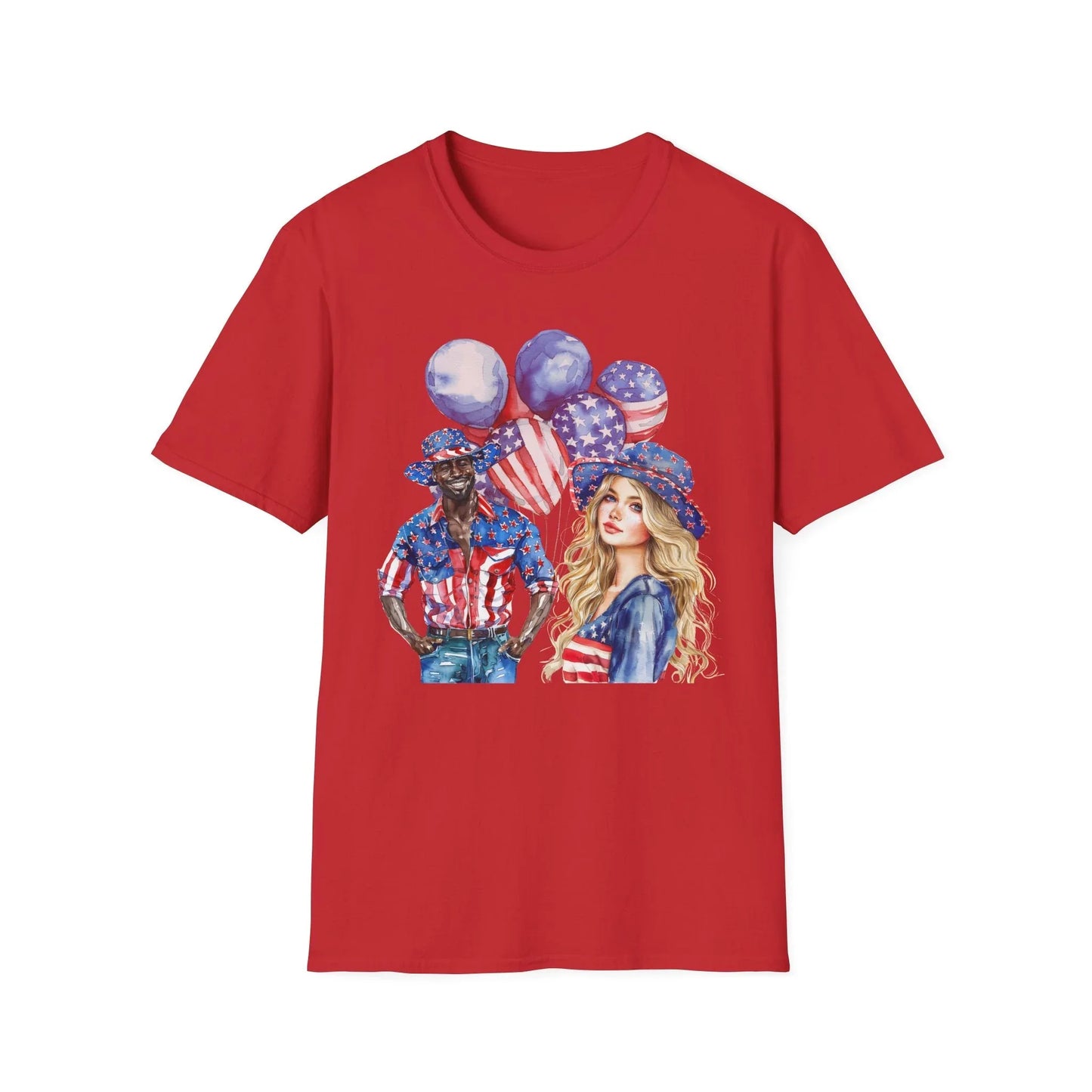 Celebrate the USA T-Shirt | Unisex - XS / Red