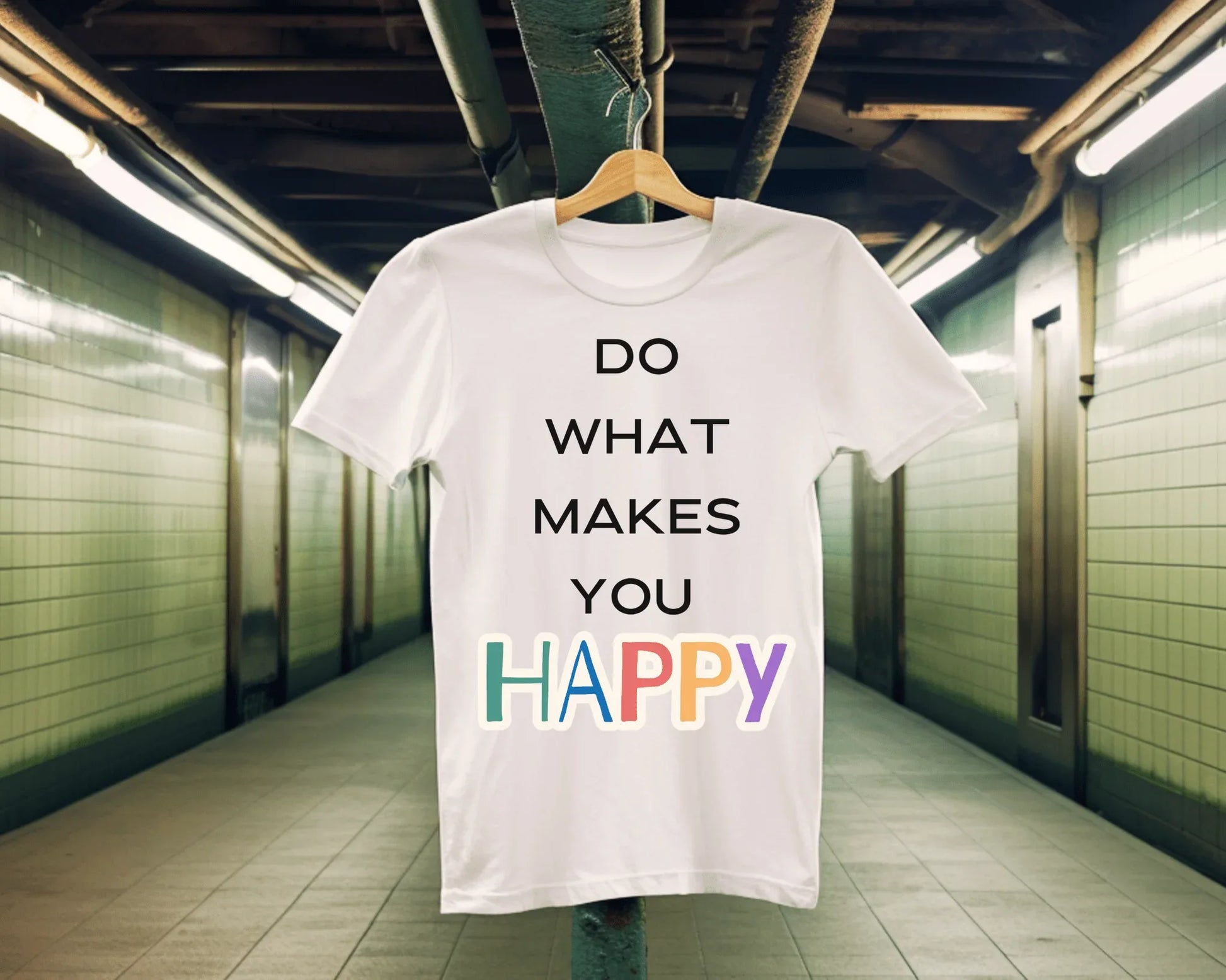 Chase Your Joy | white | Unisex - T-Shirt