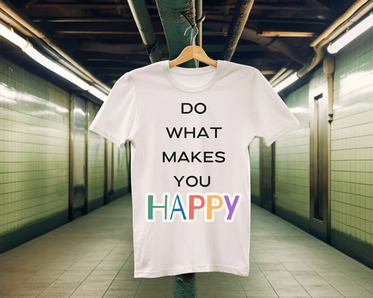 Chase Your Joy | white | Unisex - T-Shirt