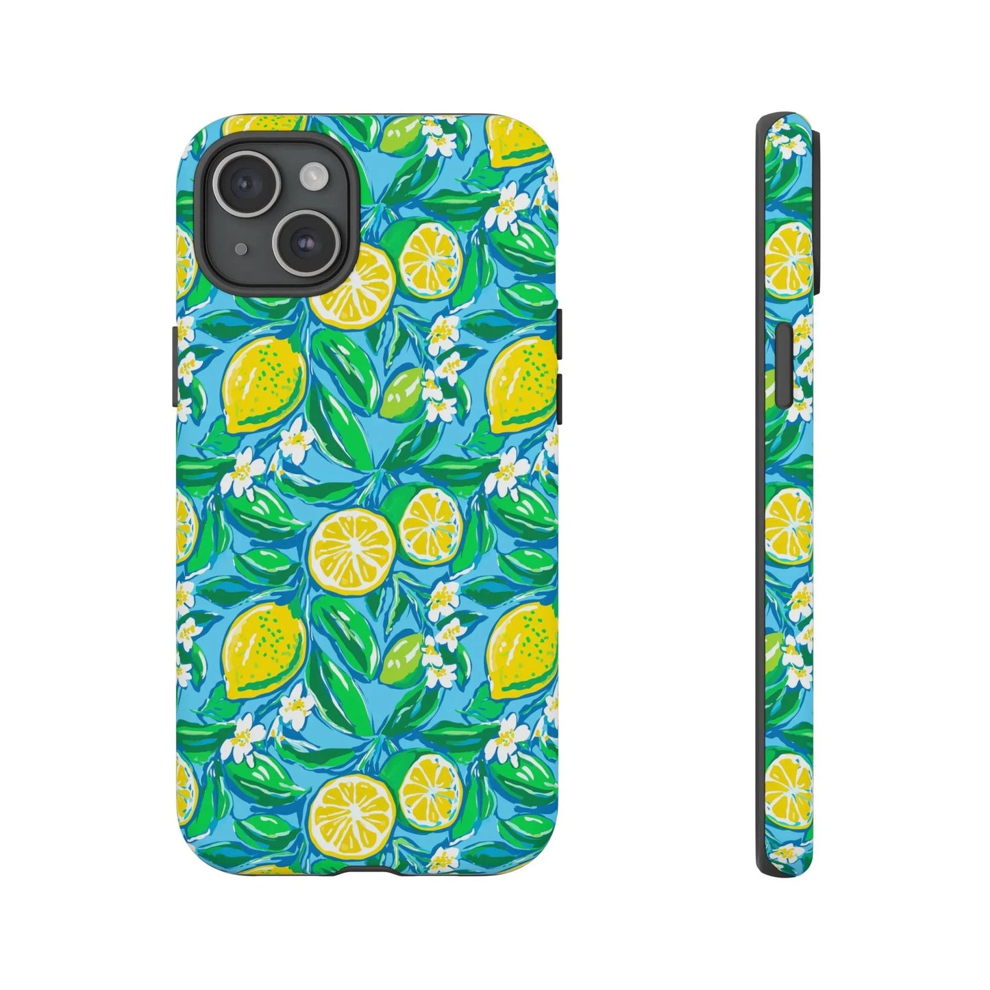 Citrus Splash iPhone Case - 15 Plus / Matte - Phone