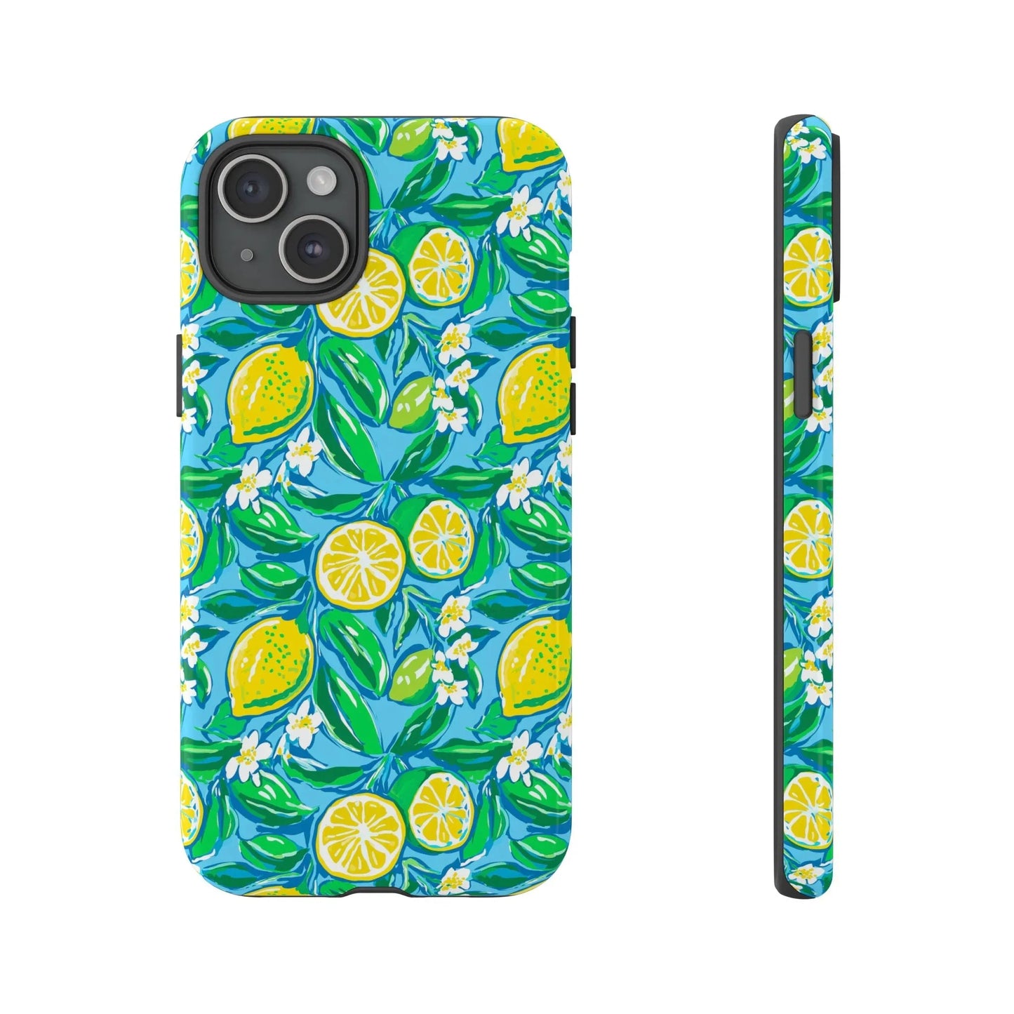 Citrus Splash iPhone Case - 15 Plus / Glossy - Phone