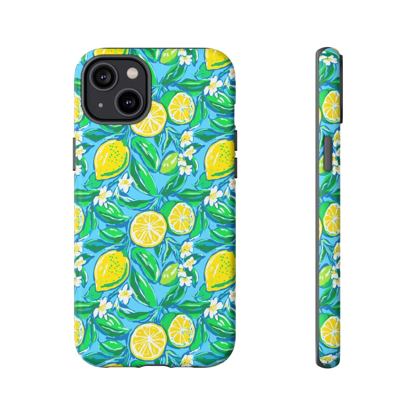 Citrus Splash iPhone Case - 14 Plus / Matte - Phone