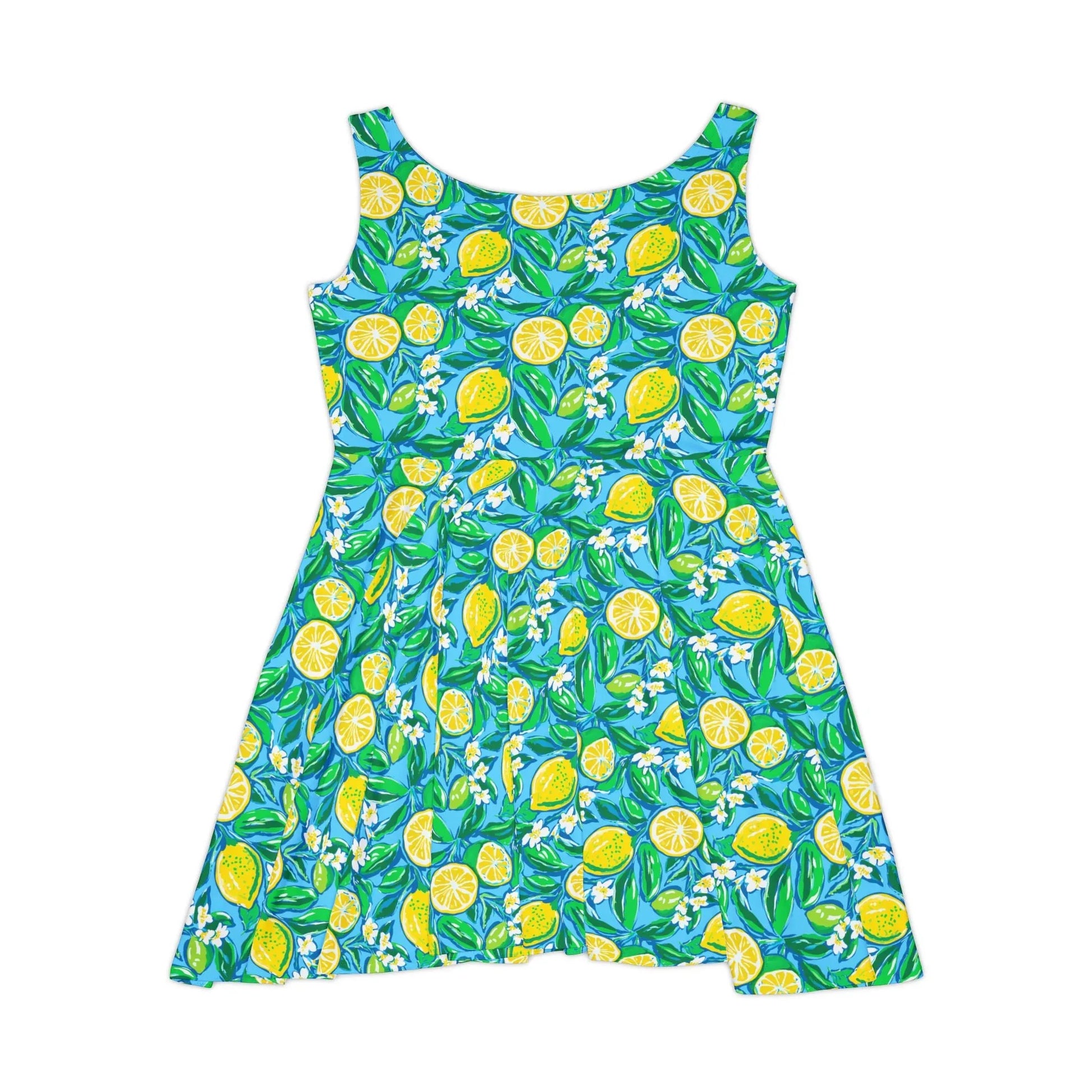 Citrus Splash Skater Dress - All Over Prints