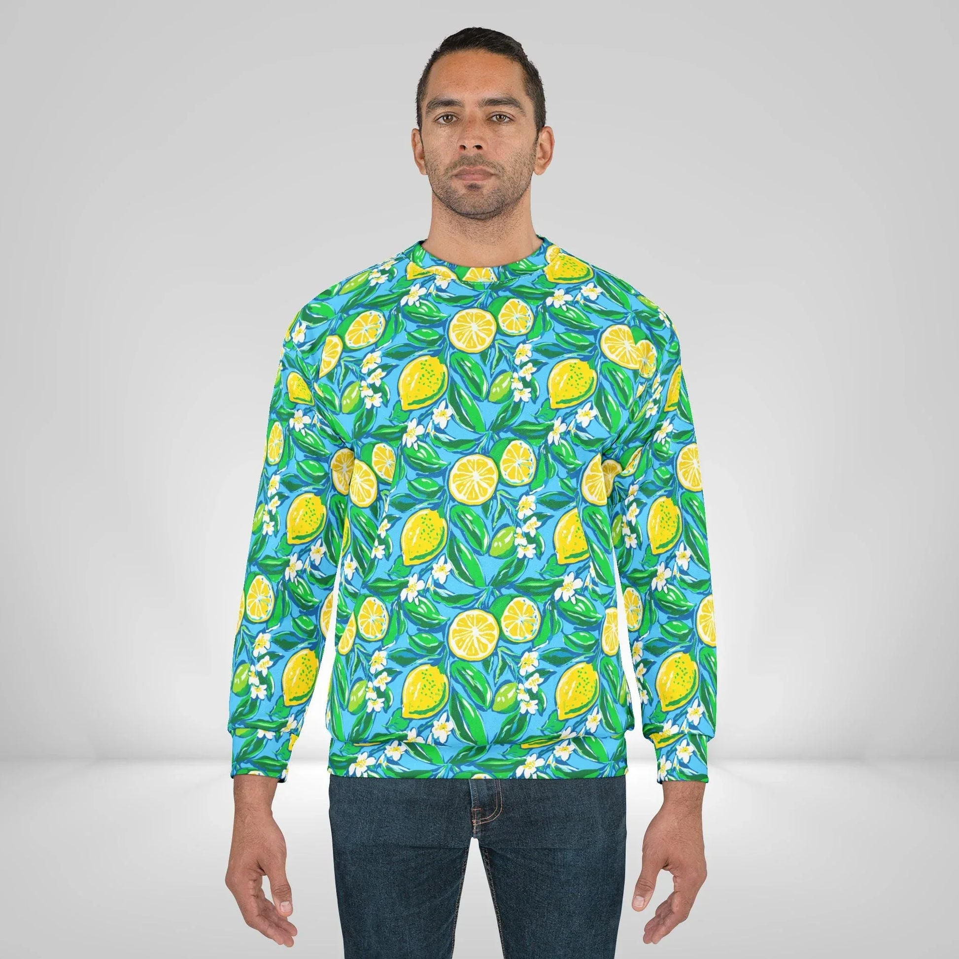 Citrus Splash Sweatshirt - All Over Prints