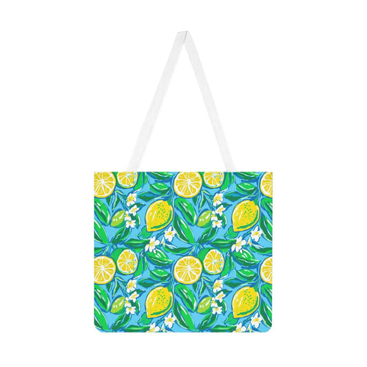 Citrus Splash Tote Bag - One size / White - Bags