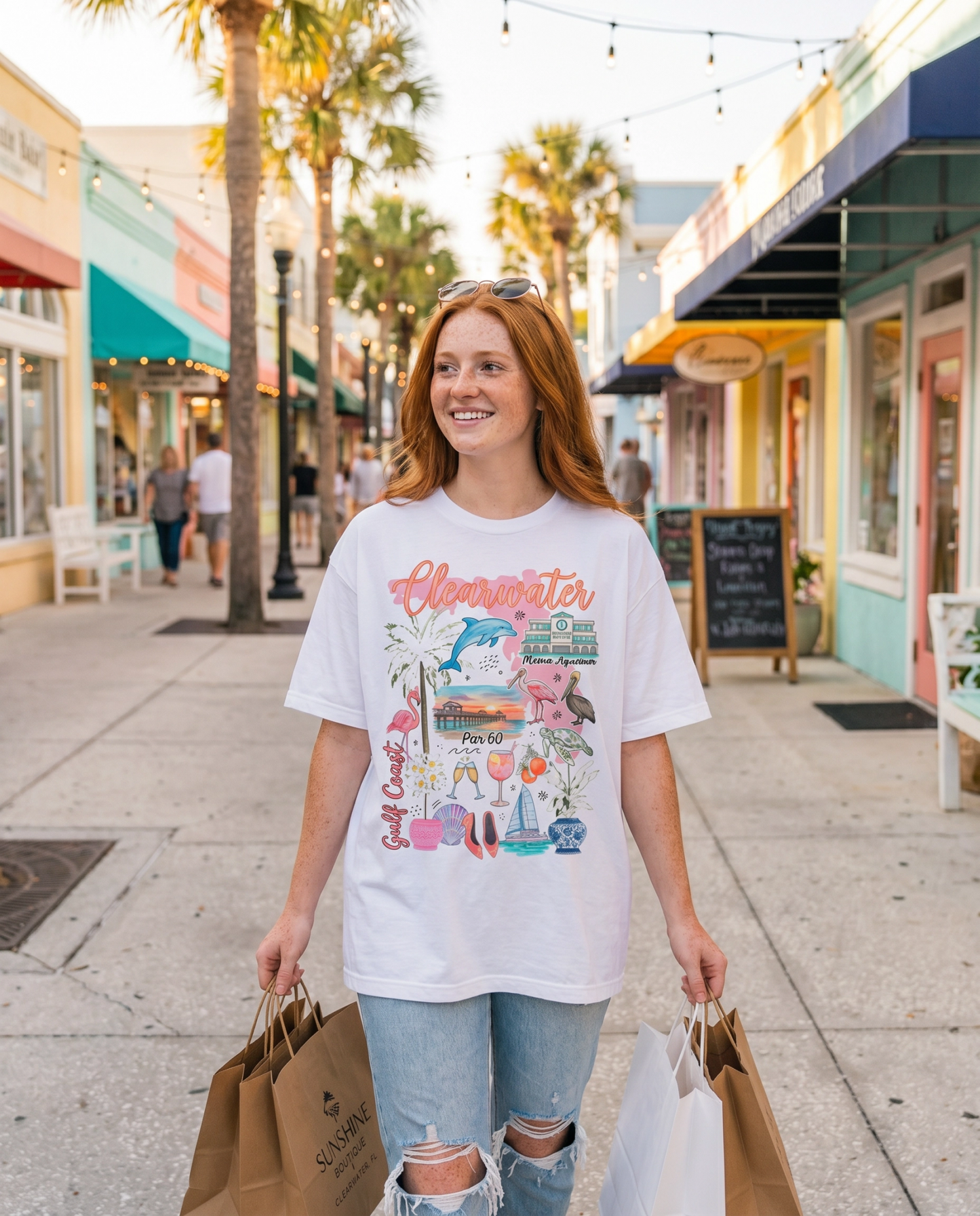 Clearwater Pier 60 T-Shirt – RELLE Fashion & Lifestyle – Product Image