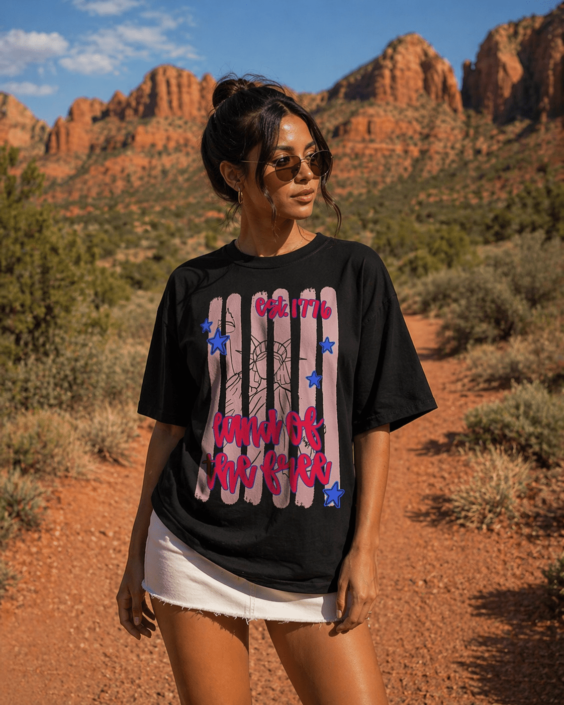 Coastal Cowgirl T-Shirt – RELLE Fashion & Lifestyle – Product Image