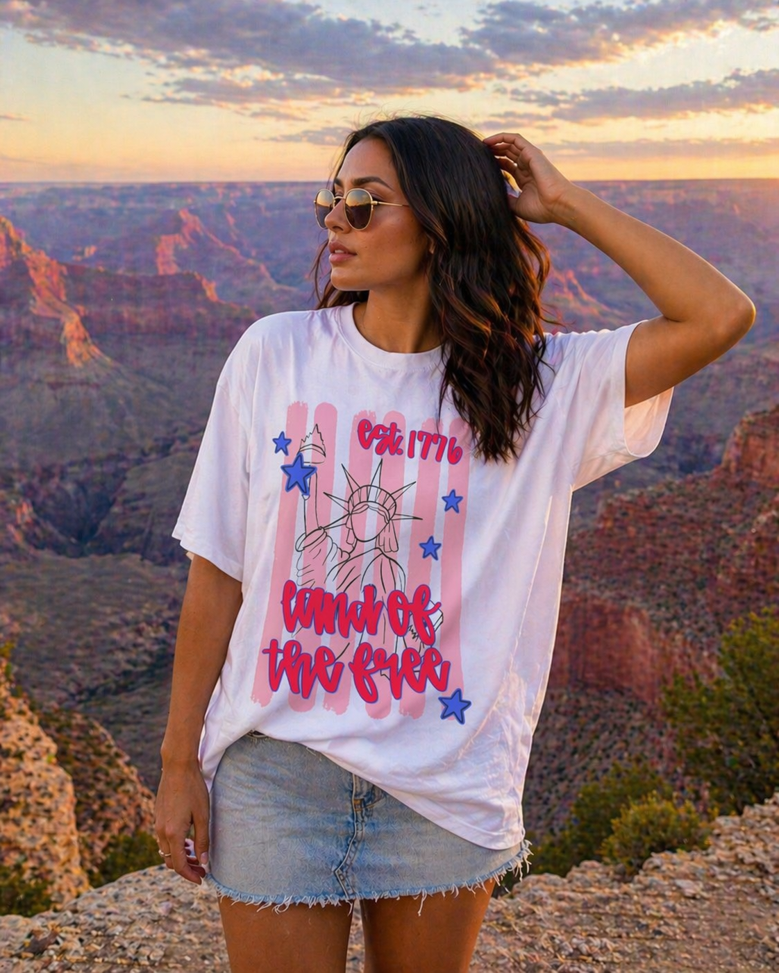 Coastal Cowgirl T-Shirt – RELLE Fashion & Lifestyle – Product Image