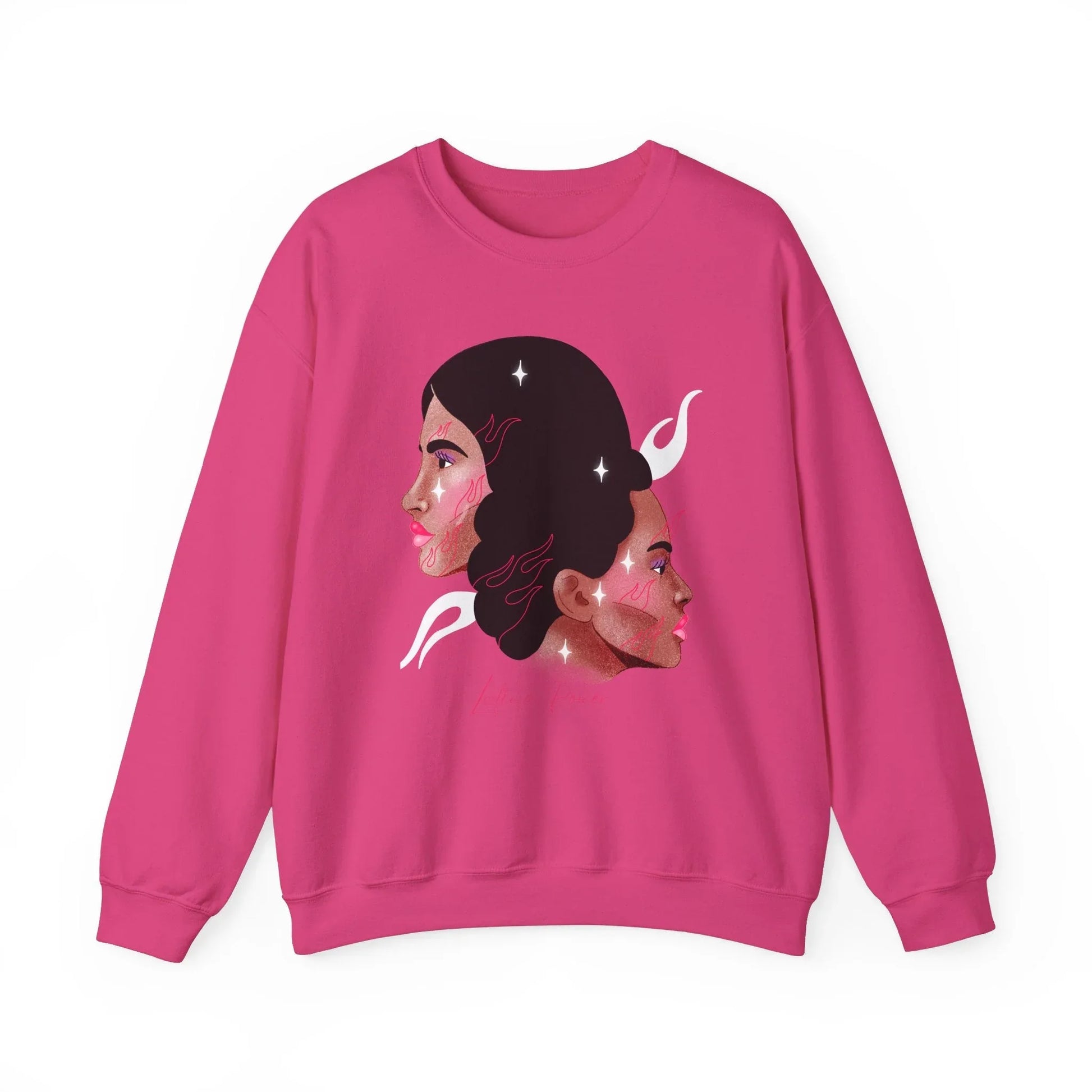 Corazón Latino Sweatshirt | Unisex - S / Heliconia