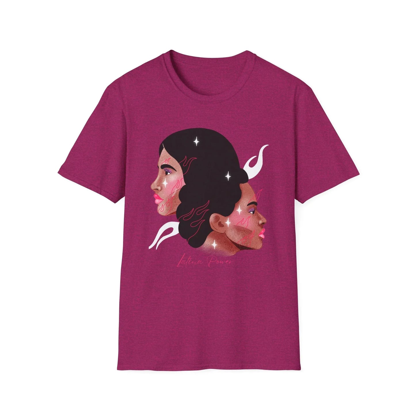 Corazón Latino T-shirt | Unisex - Antique Heliconia / S - T-Shirt
