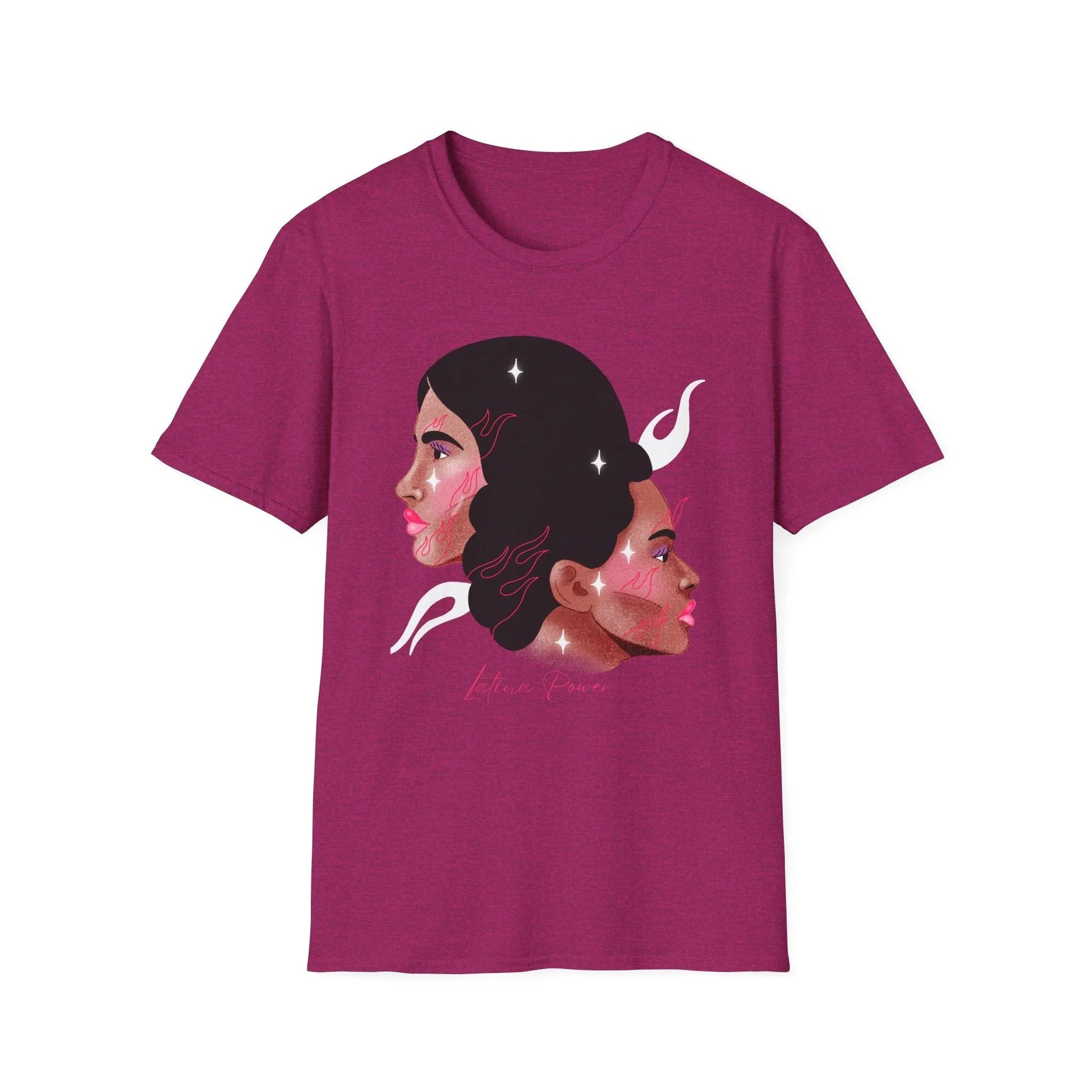 Corazón Latino T-shirt | Unisex - Antique Heliconia / S - T-Shirt