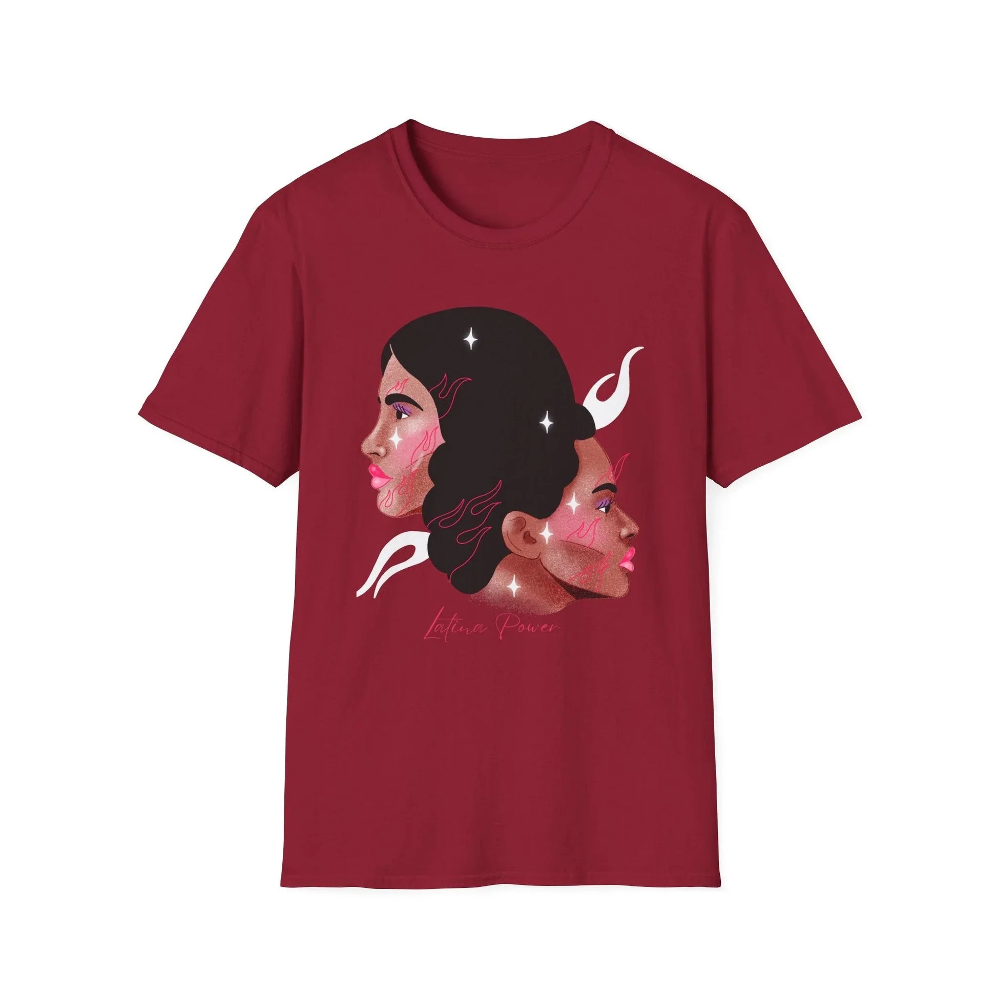 Corazón Latino T-shirt | Unisex - Cardinal Red / M - T-Shirt