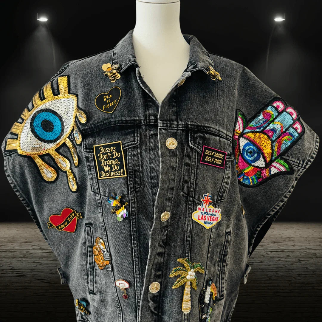 Cultural Fusion - Handcrafted Unique Custom Vest