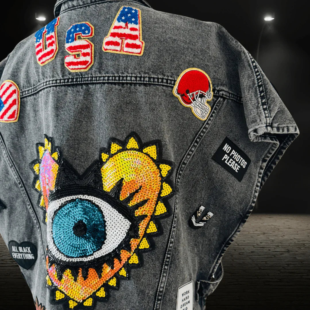 Cultural Fusion - Handcrafted Unique Custom Vest
