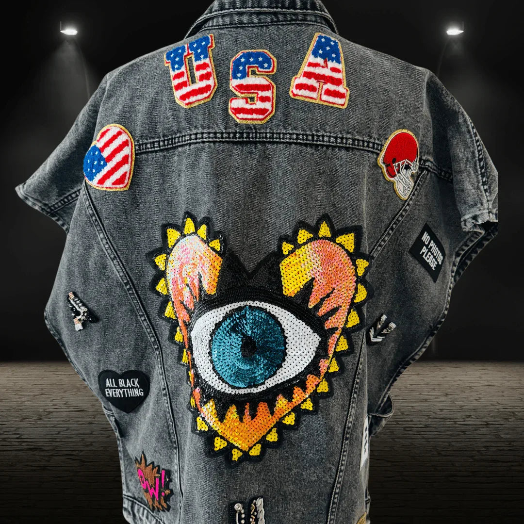 Cultural Fusion - Handcrafted Unique Custom Vest