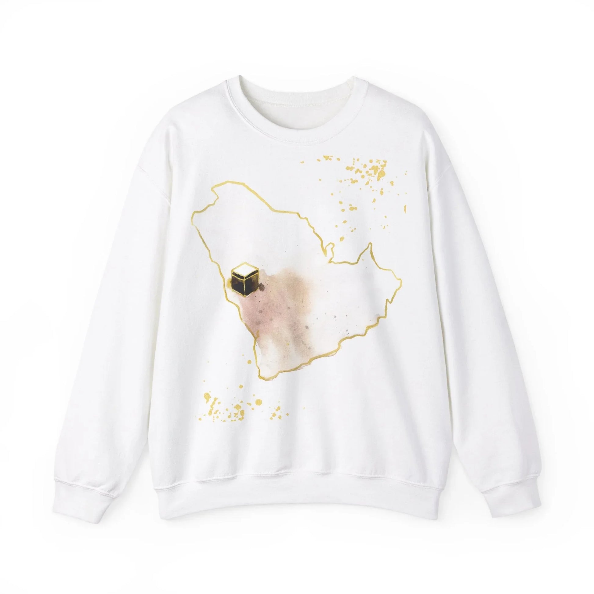 Divine Sanctuary Sweatshirt | Unisex - S / White