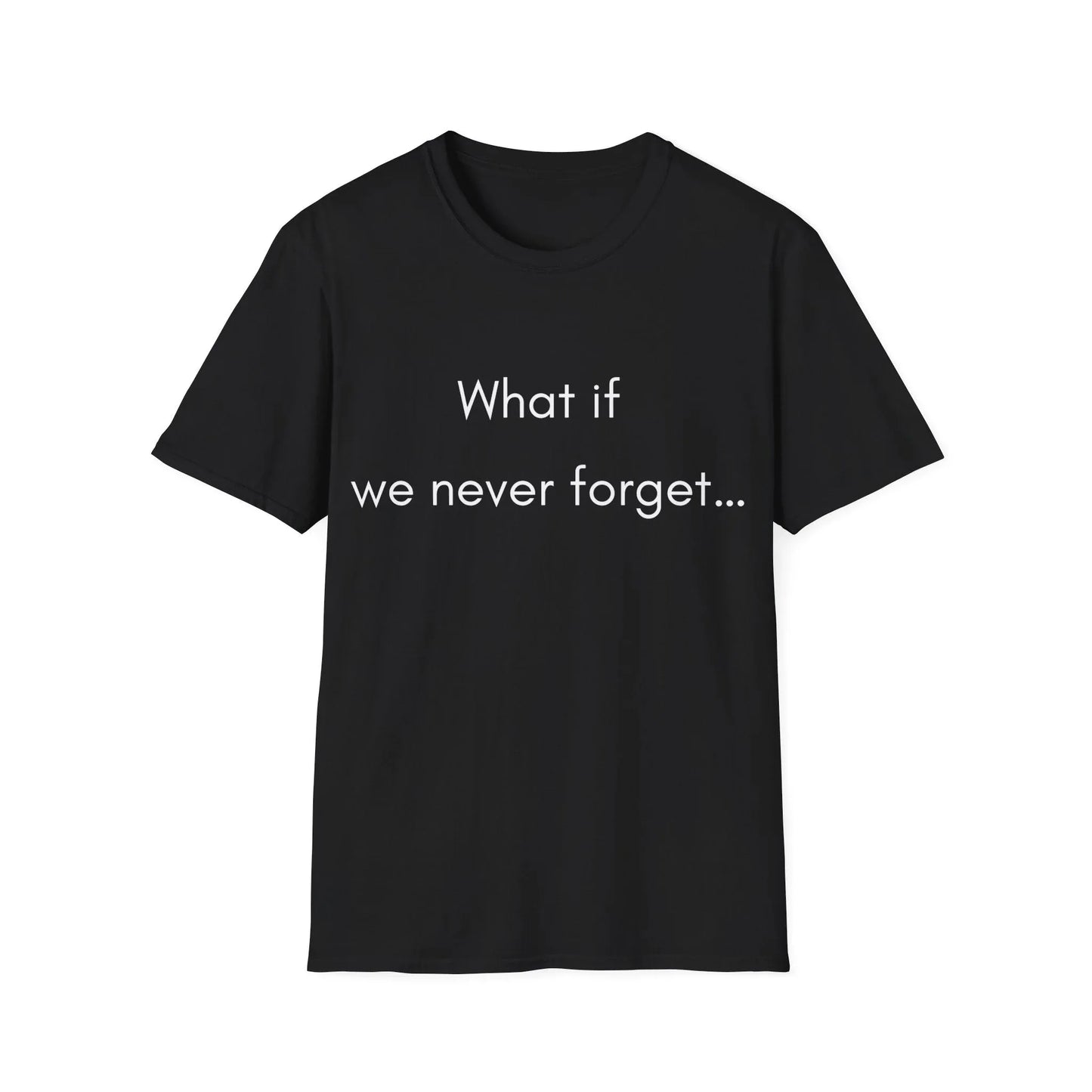 Echoes of Memory | black | Unisex - Black / S - T-Shirt