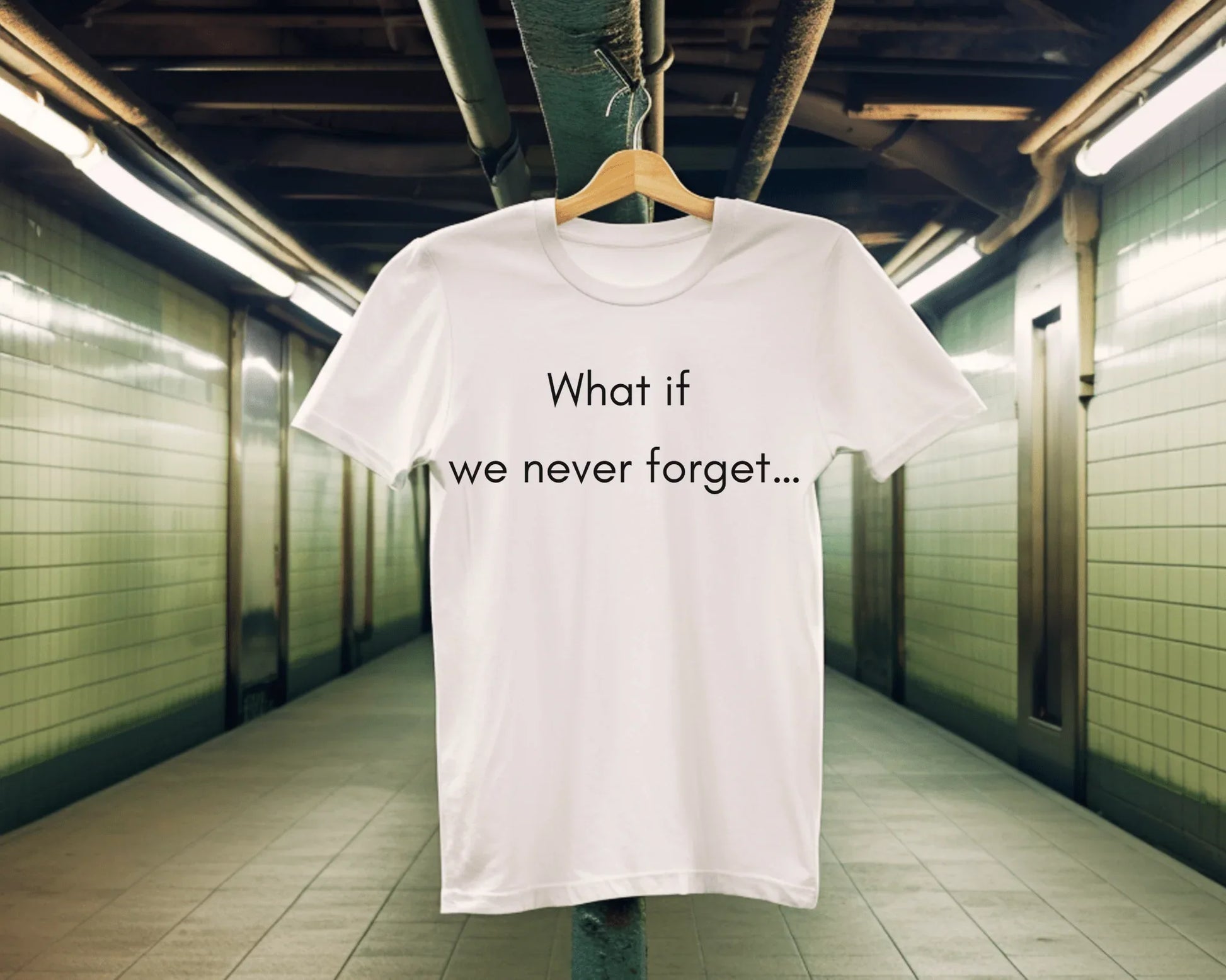 Echoes of Memory | white | Unisex - T-Shirt