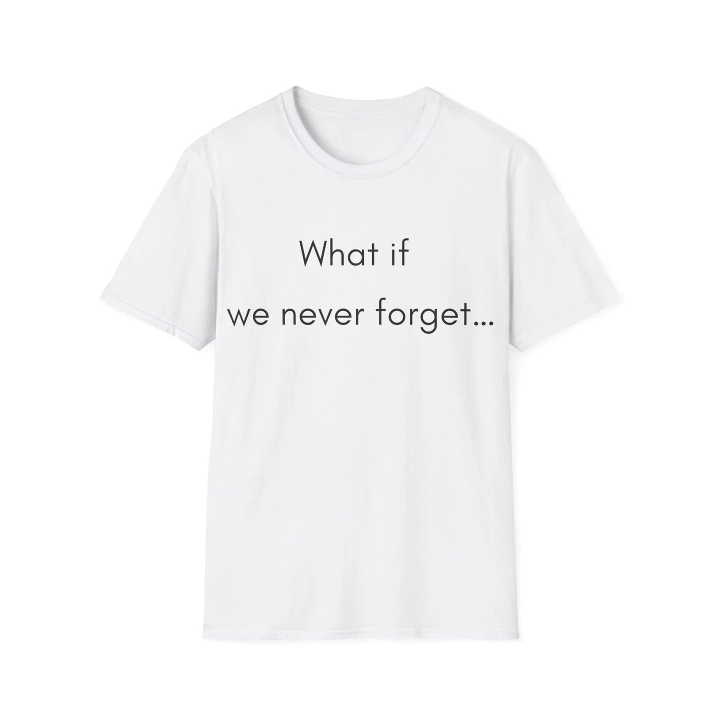 Echoes of Memory | white | Unisex - White / S - T-Shirt