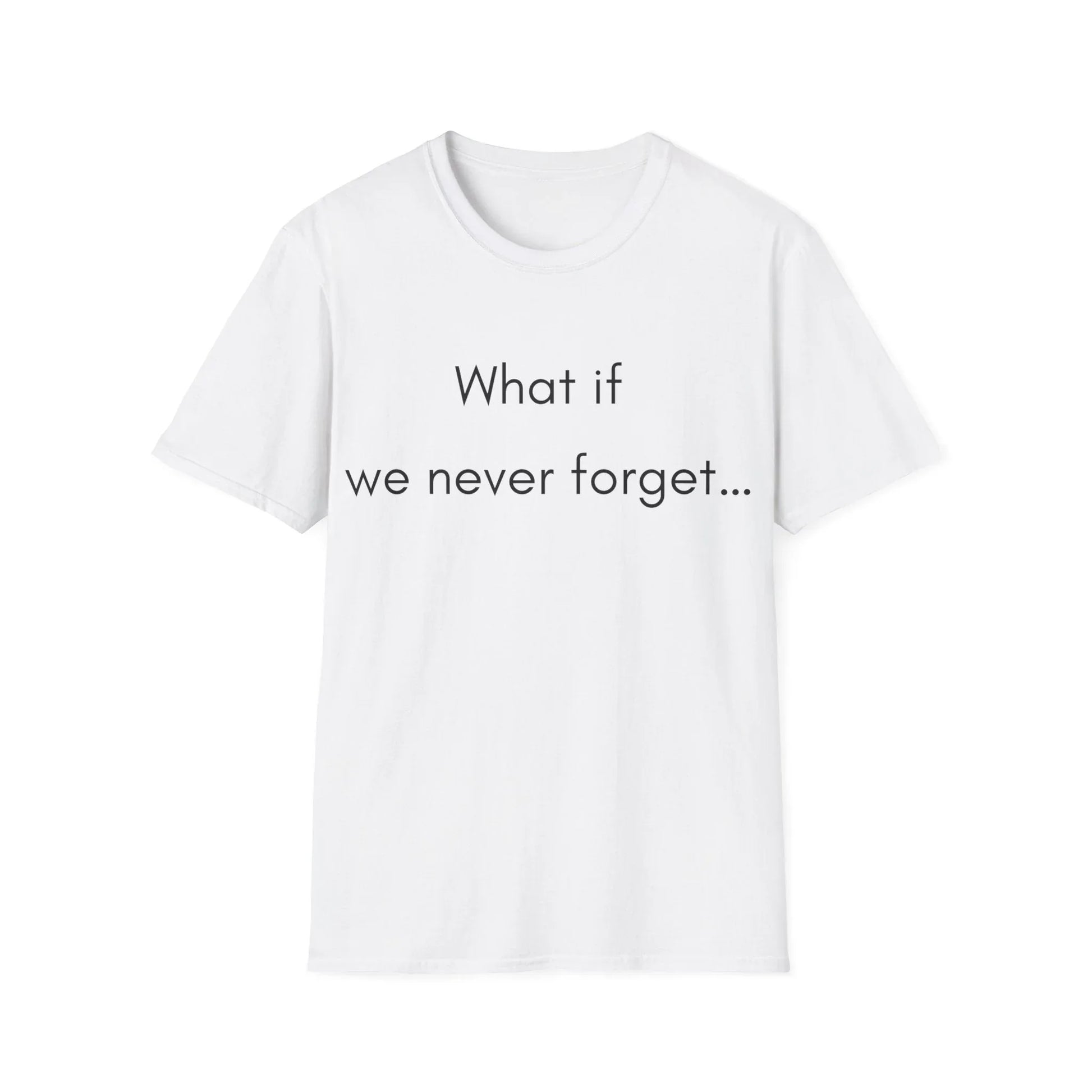 Echoes of Memory | white | Unisex - White / S - T-Shirt