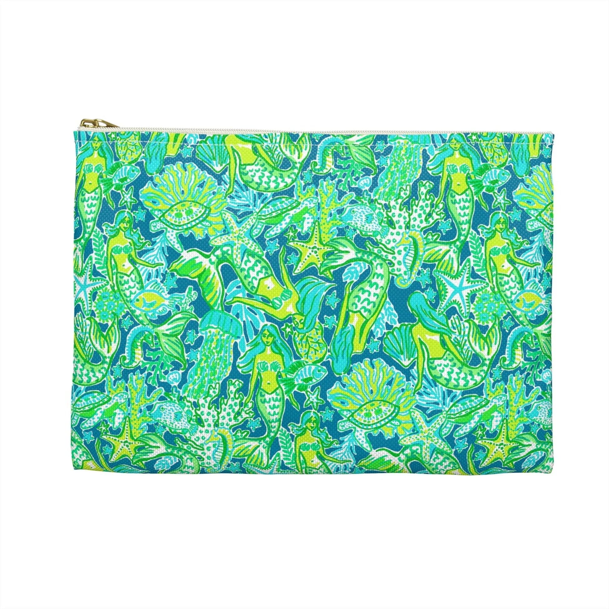 Emerald Mermaid Accessory Pouch - Bags