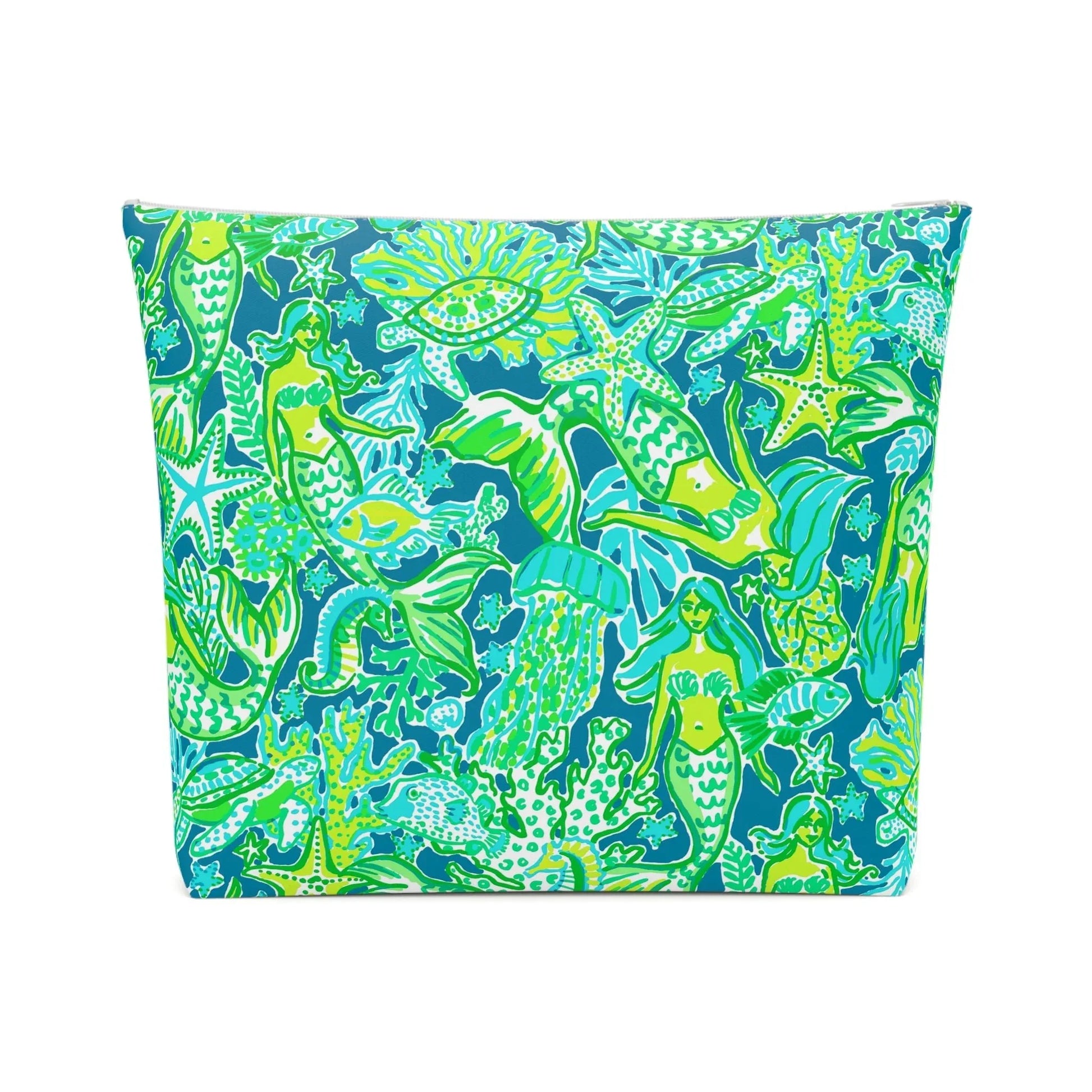 Emerald Mermaid Cosmetic Bag - 10.2’’ × 8.3’’ - Bags