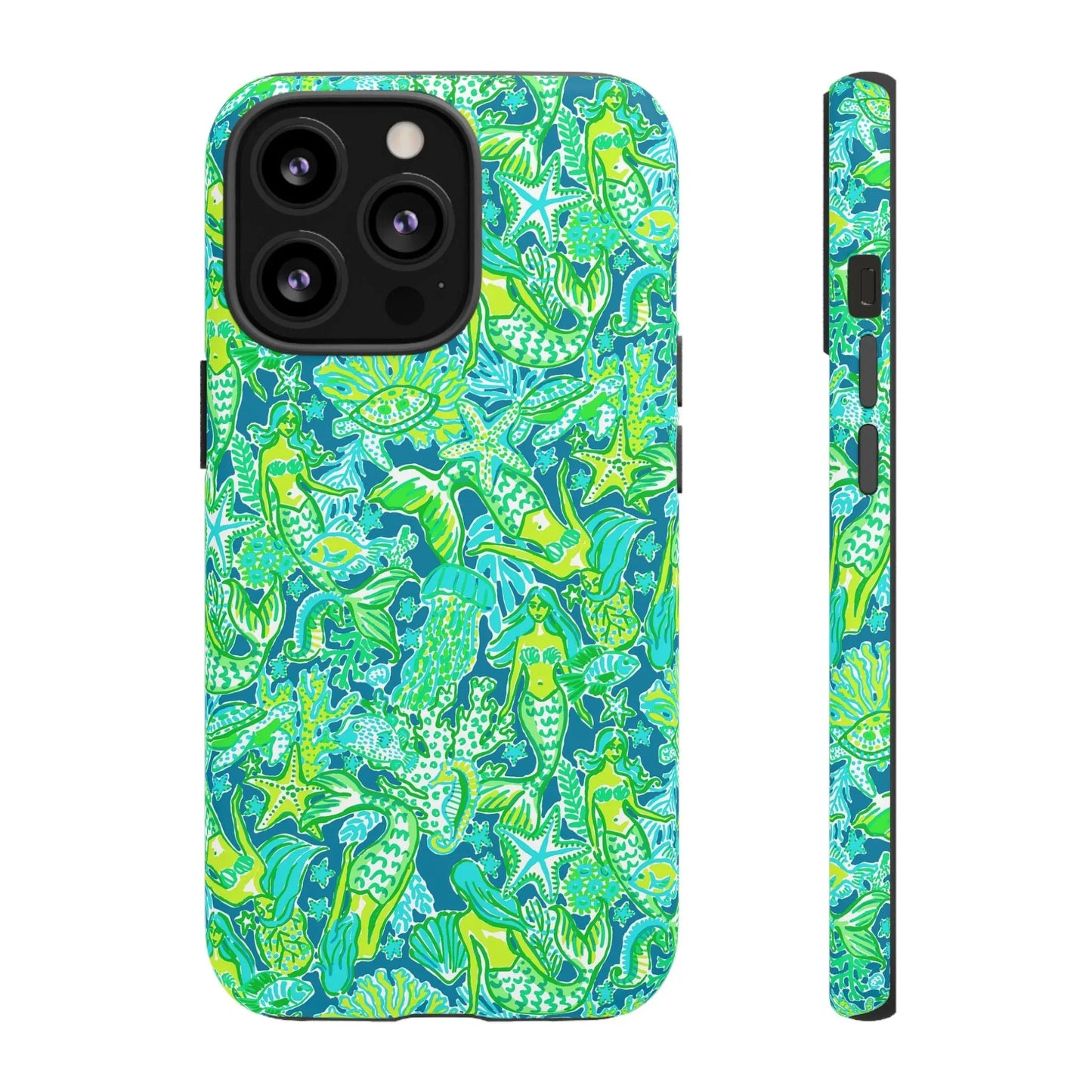 Emerald Mermaid iPhone Case - 13 Pro / Matte - Phone