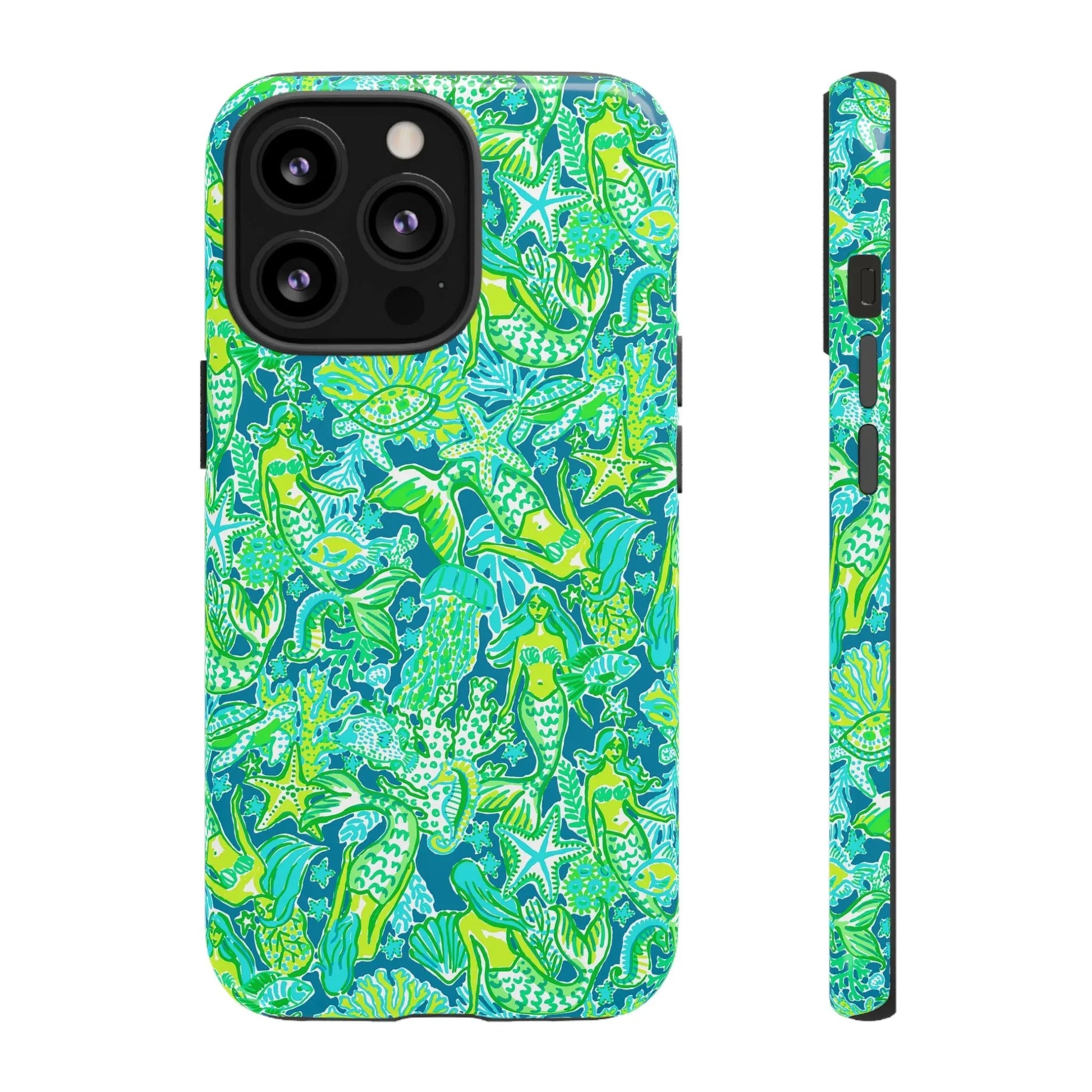 Emerald Mermaid iPhone Case - 13 Pro / Glossy - Phone