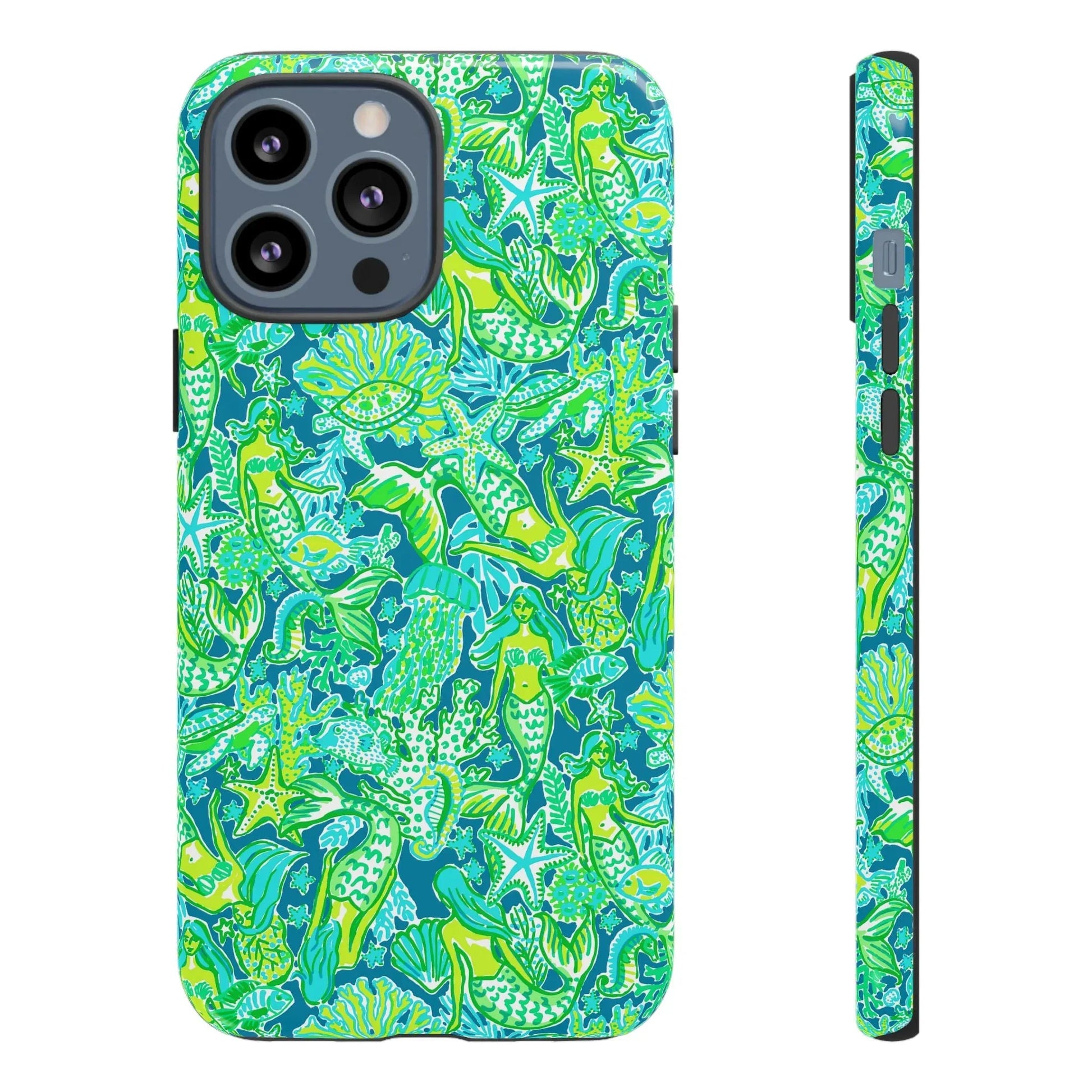 Emerald Mermaid iPhone Case - 13 Pro Max / Glossy - Phone