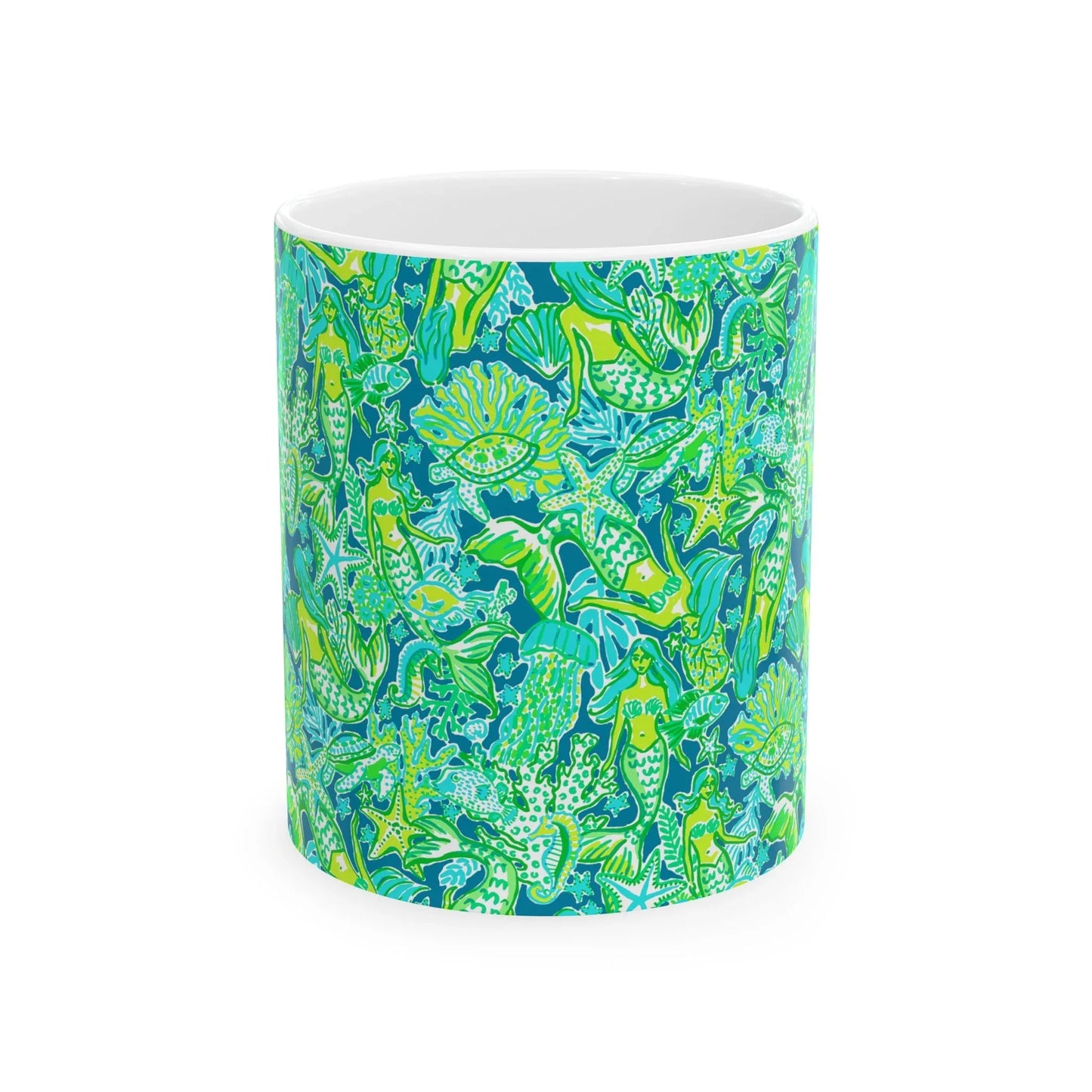 Emerald Mermaid Mug - 11oz