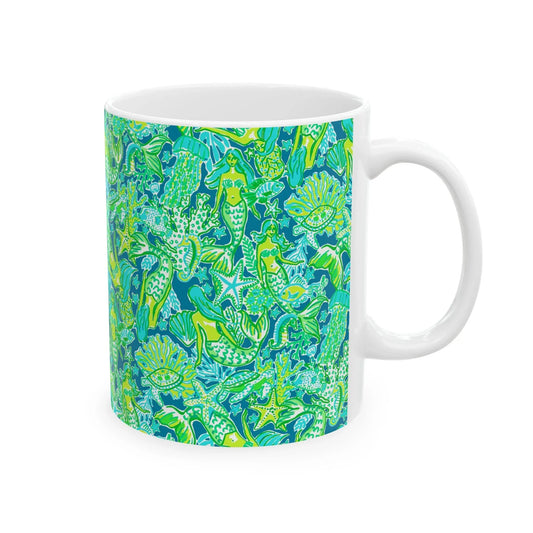 Emerald Mermaid Mug - 11oz
