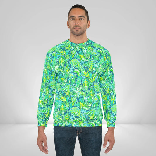 Emerald Mermaid Sweatshirt - All Over Prints