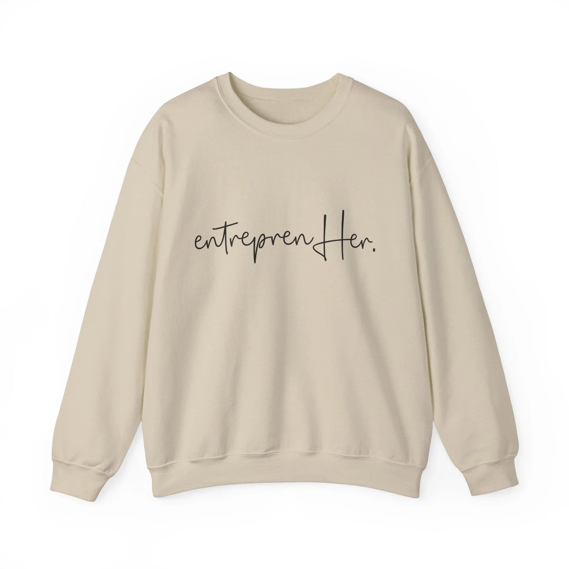EntreprenHER Sweatshirt - Sand / S