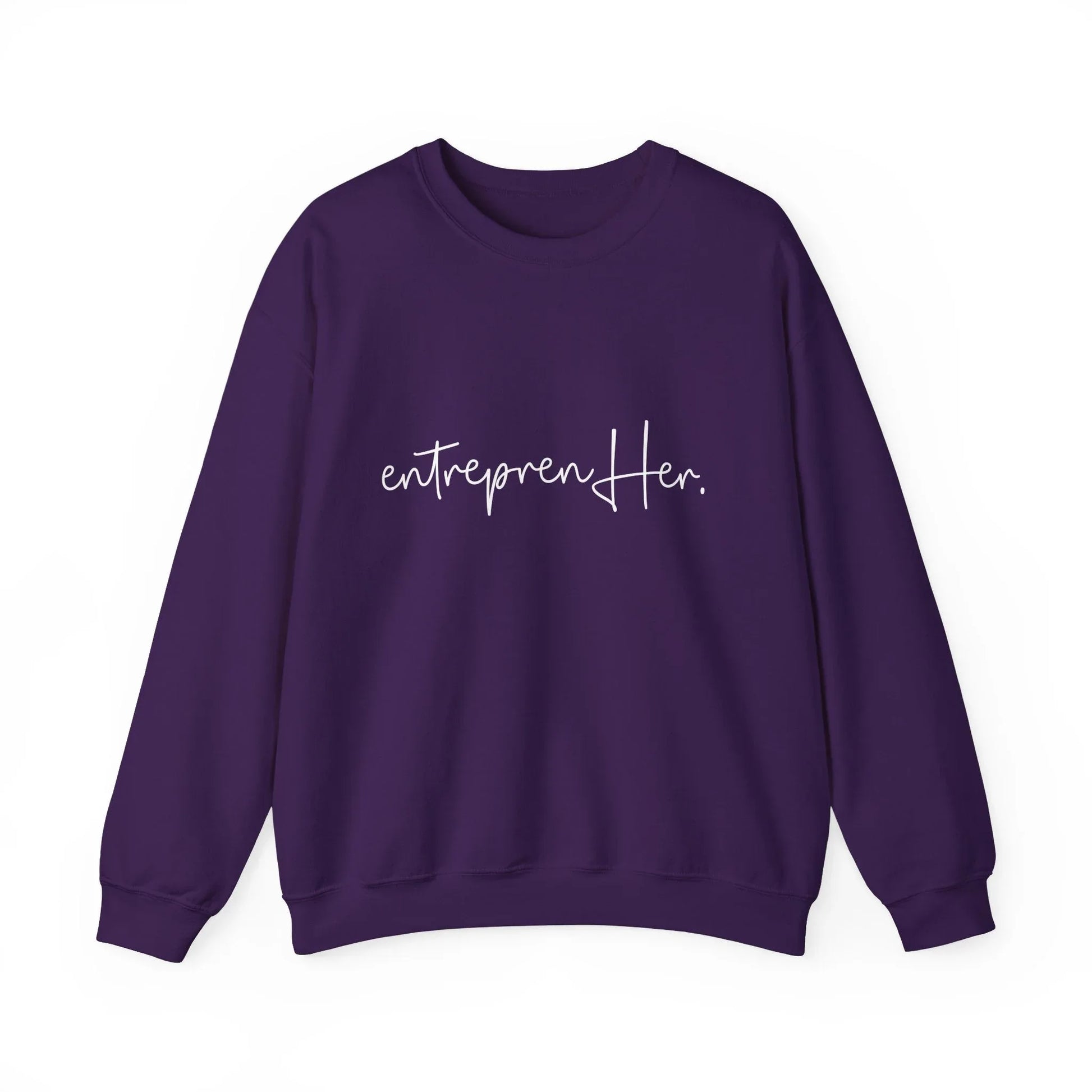 EntreprenHER Sweatshirt - Purple / S