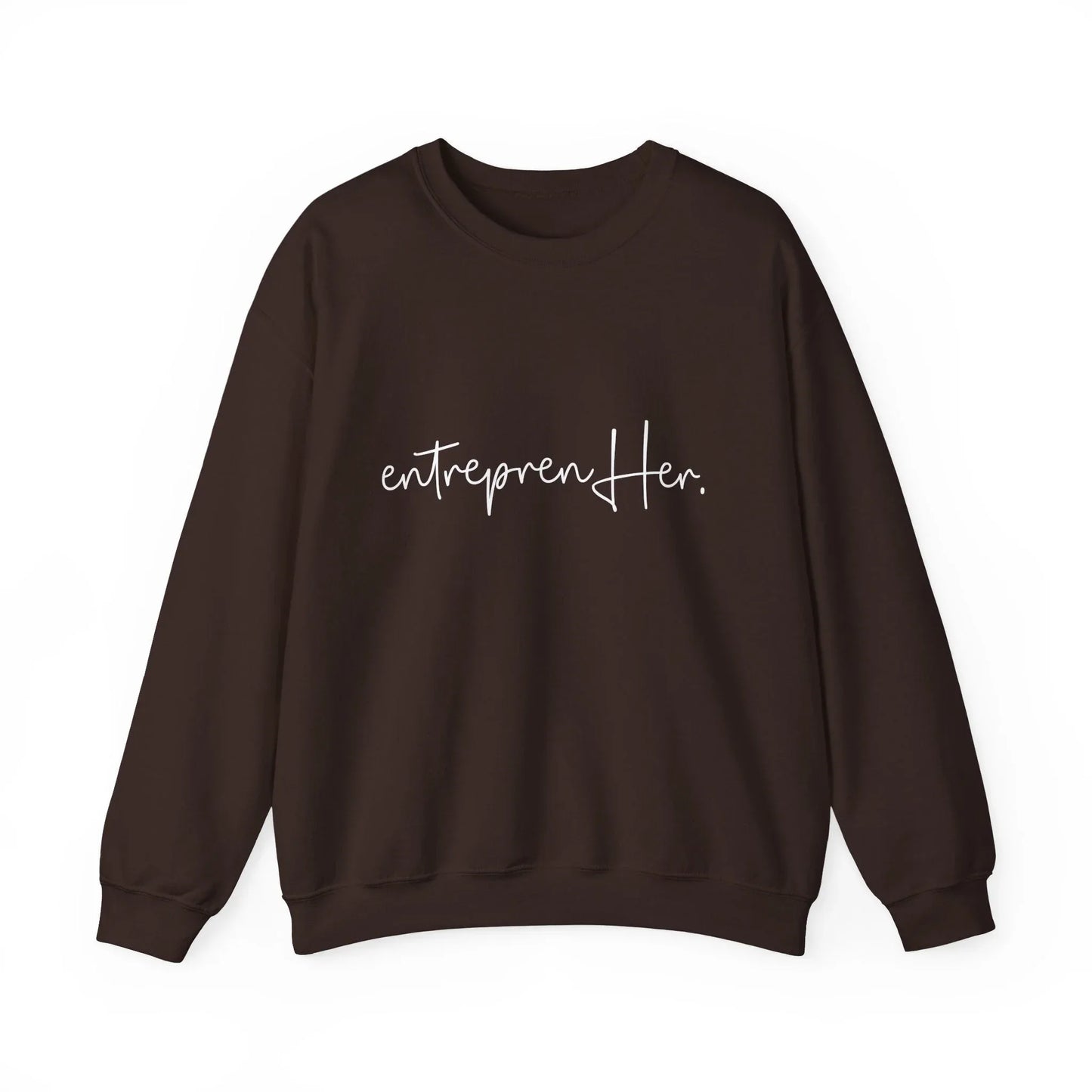 EntreprenHER Sweatshirt - Dark Chocolate / S