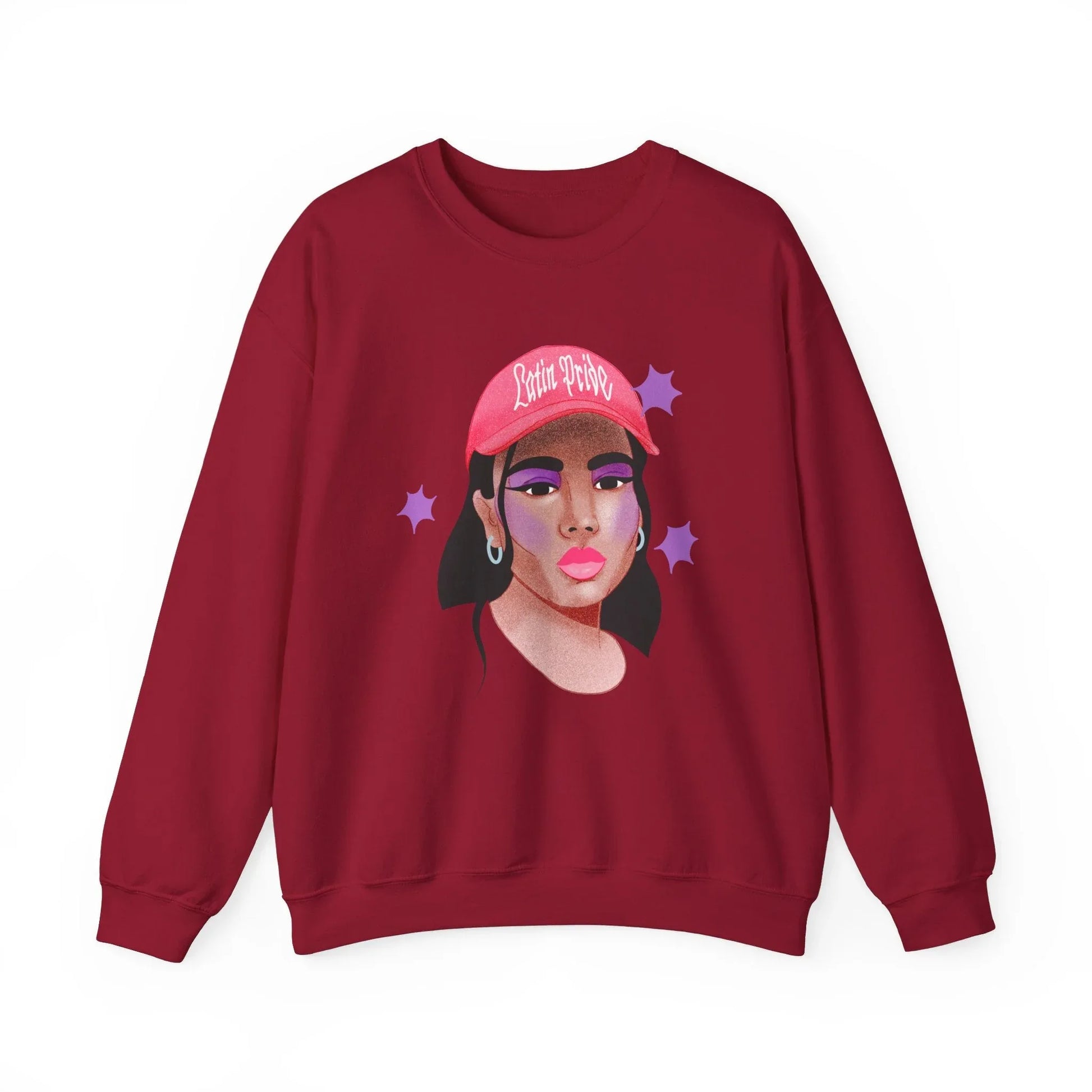 Espíritu Latino Sweatshirt | Unisex - S / Cardinal Red