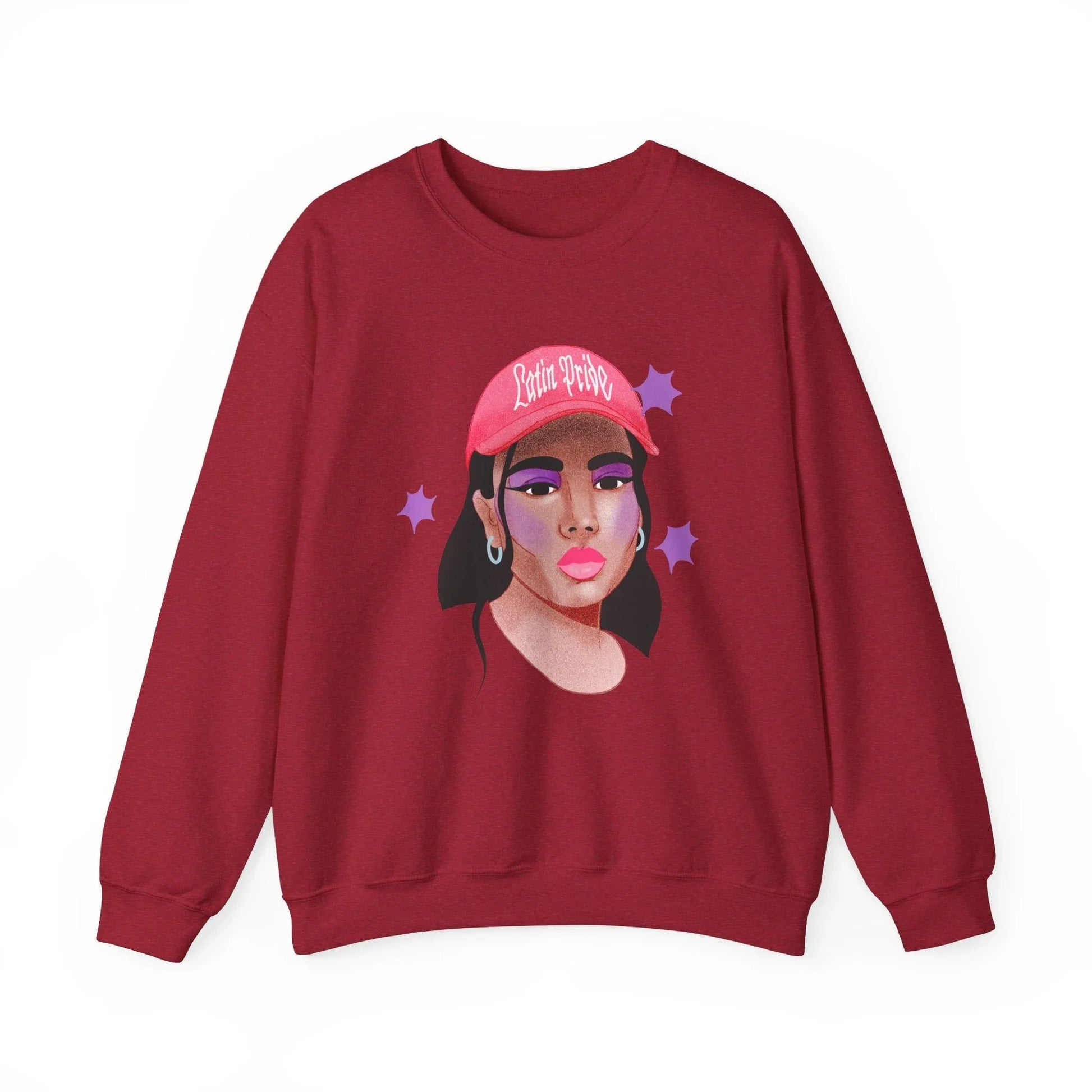 Espíritu Latino Sweatshirt | Unisex - S / Antique Cherry Red