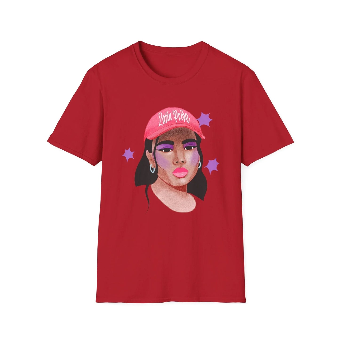 Espíritu Latino T-shirt | Unisex - Cherry Red / S - T-Shirt