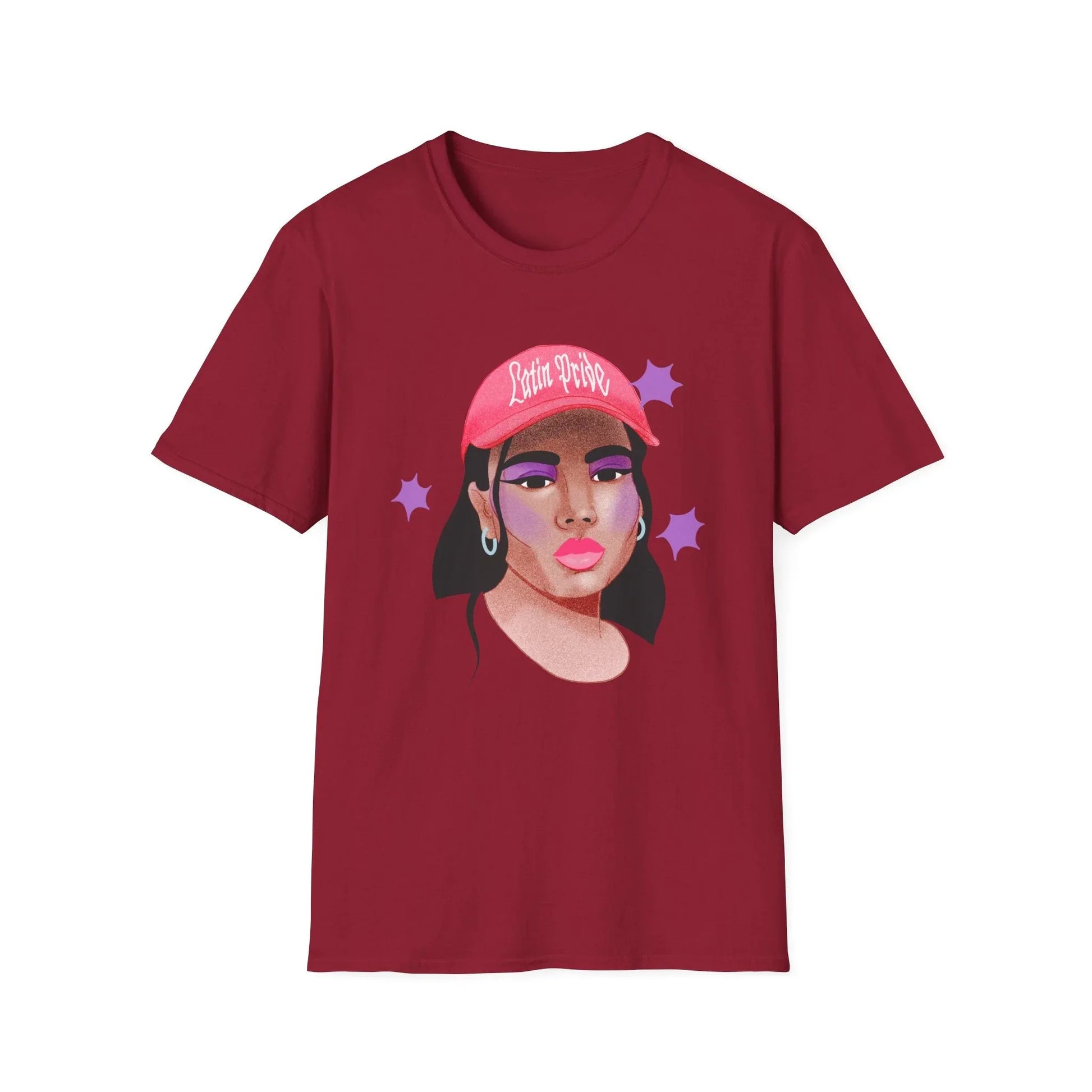Espíritu Latino T-shirt | Unisex - Cardinal Red / M - T-Shirt
