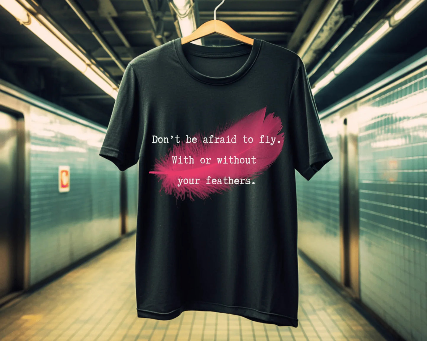 Fearless Flight | black | Unisex - T-Shirt