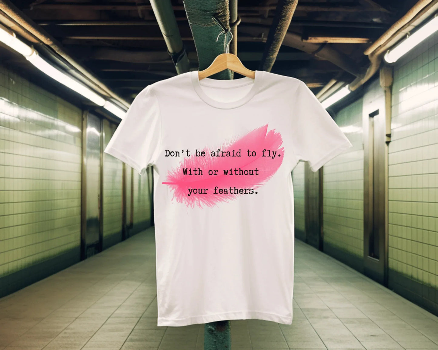 Fearless Flight | white | Unisex - T-Shirt