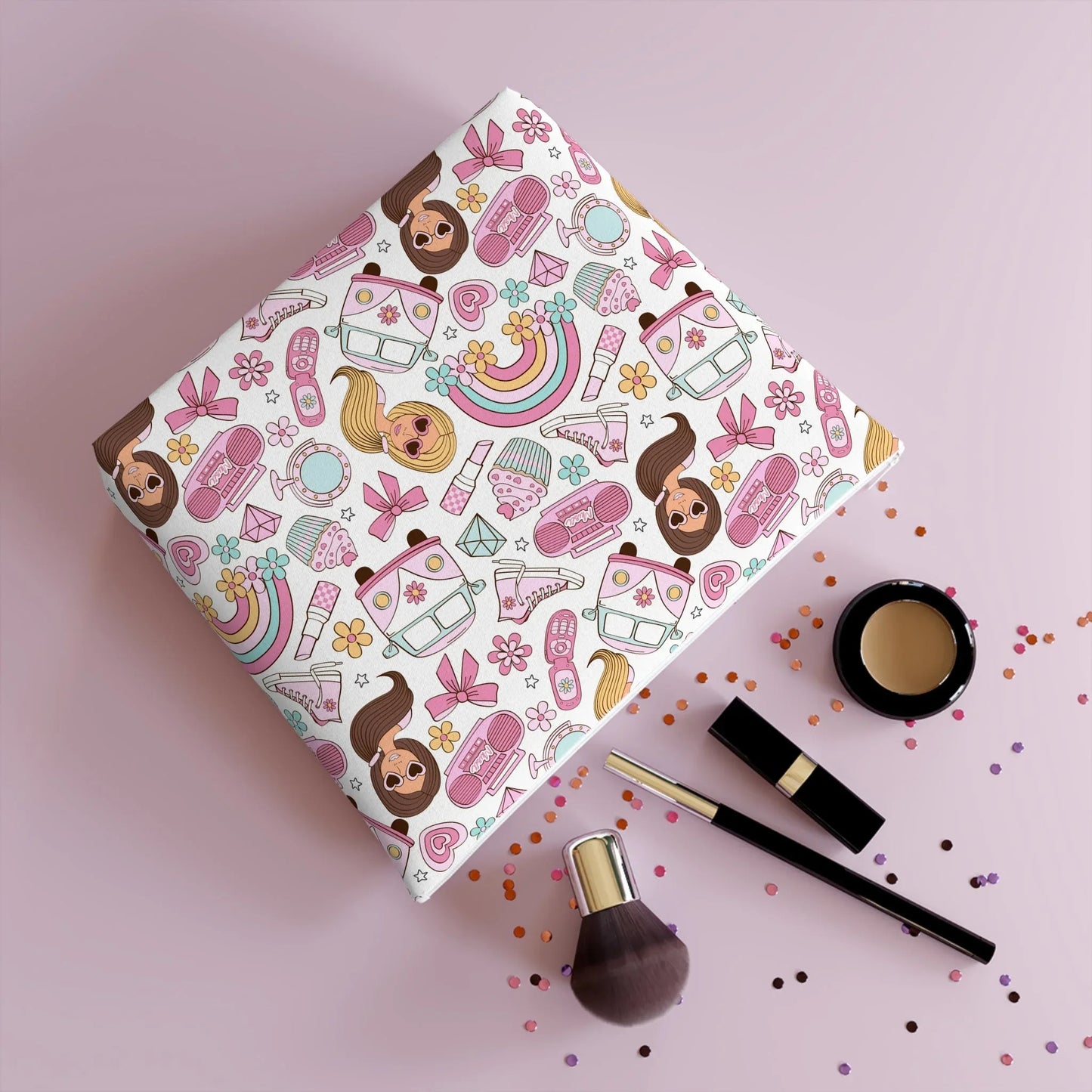 Fierce Females Cosmetic Bag - 10.2’’ × 8.3’’ - Bags