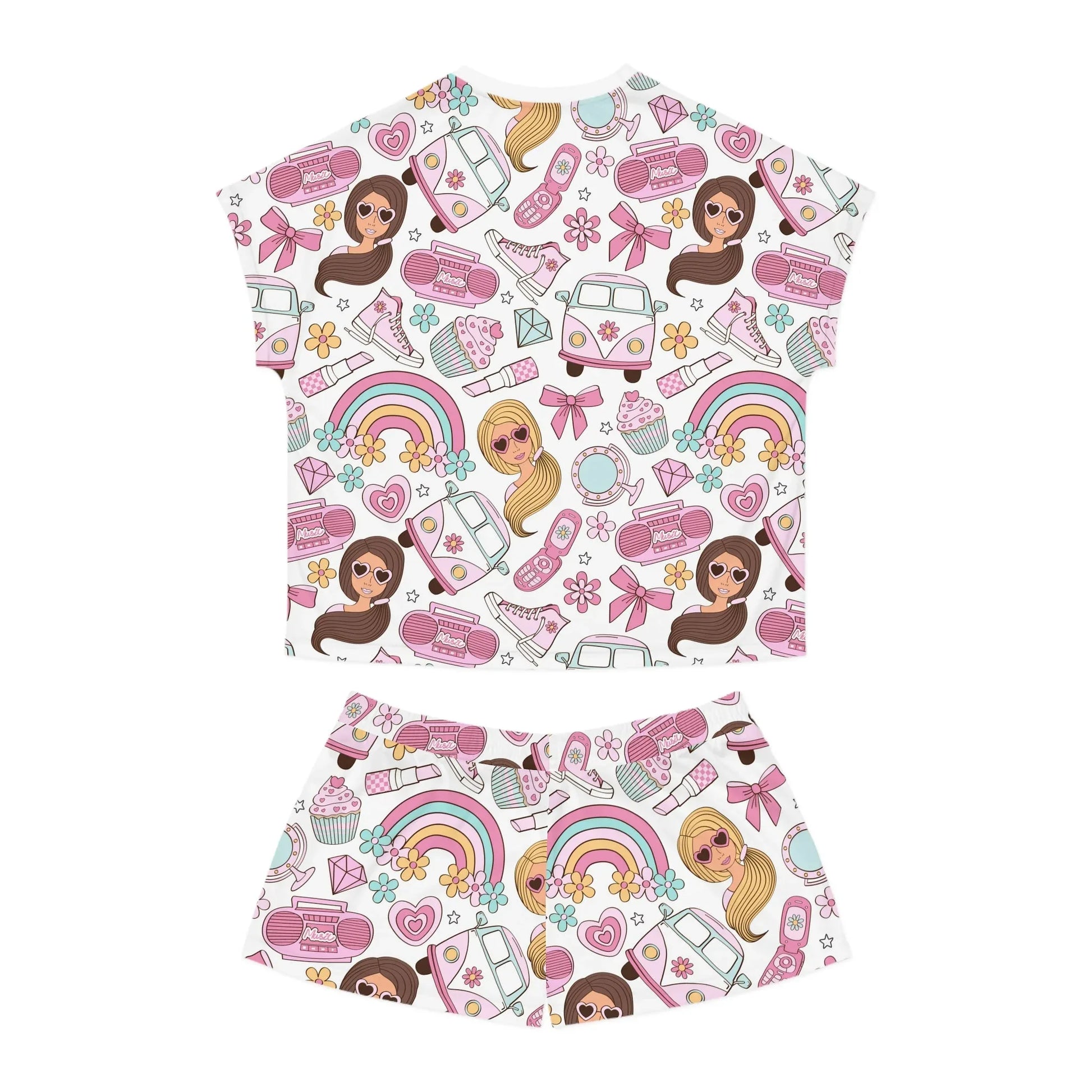 Fierce Females Short Pajama Set - All Over Prints