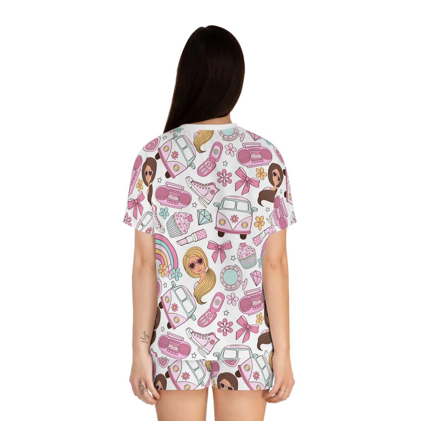 Fierce Females Short Pajama Set - All Over Prints
