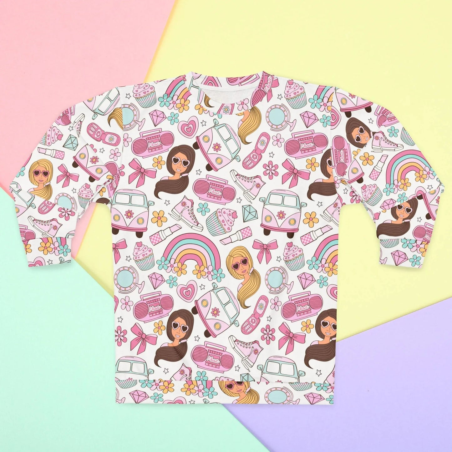 Fierce Females Sweatshirt - XS - All Over Prints