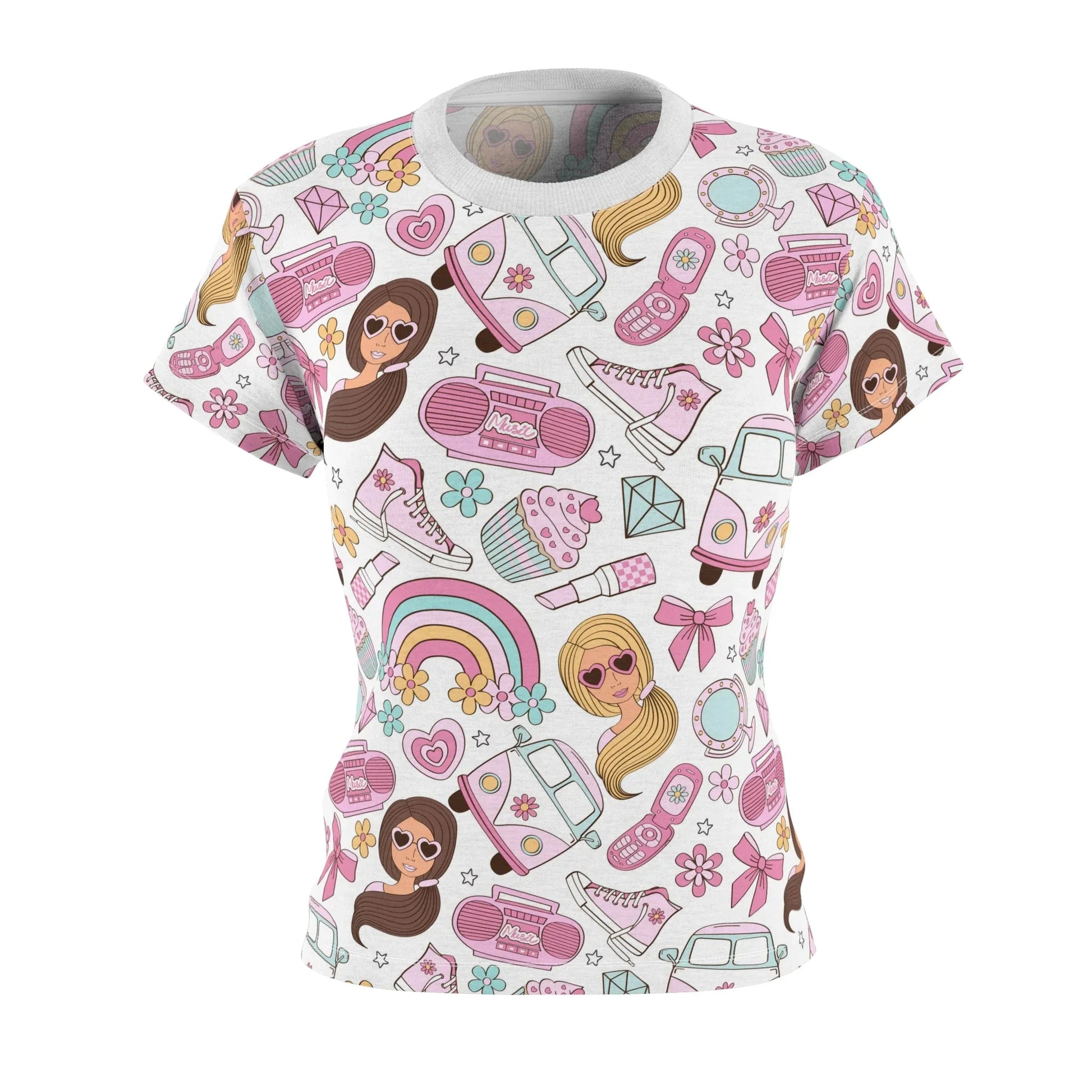 Fierce Females T-Shirt - XS / White stitching / 4 oz. - All Over Prints